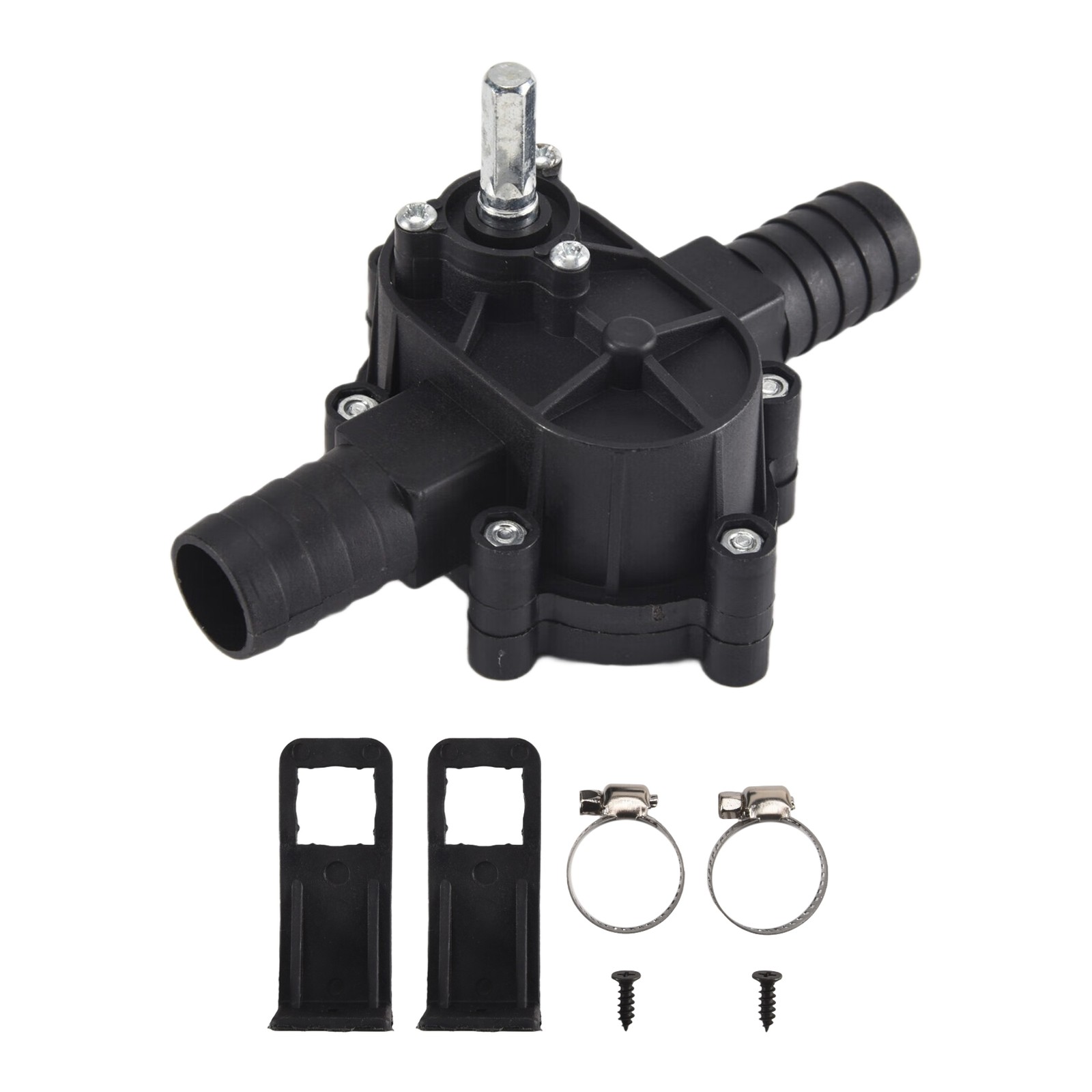 3X( Electric Drill Pump Hand Self-Priming Liquid Transfer Pumps Easy To2851