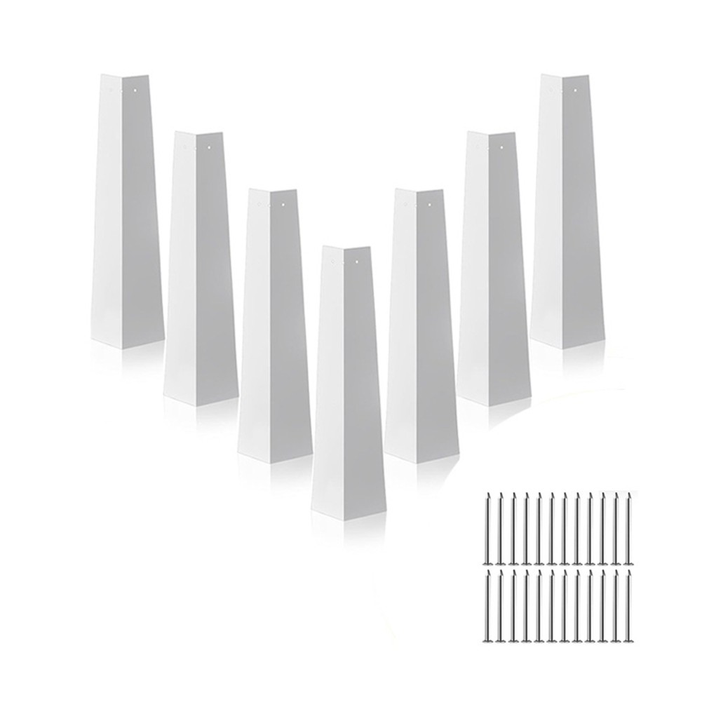 Aluminum Outside Siding Corner Silver-White Siding Corner Caps Smooth8870