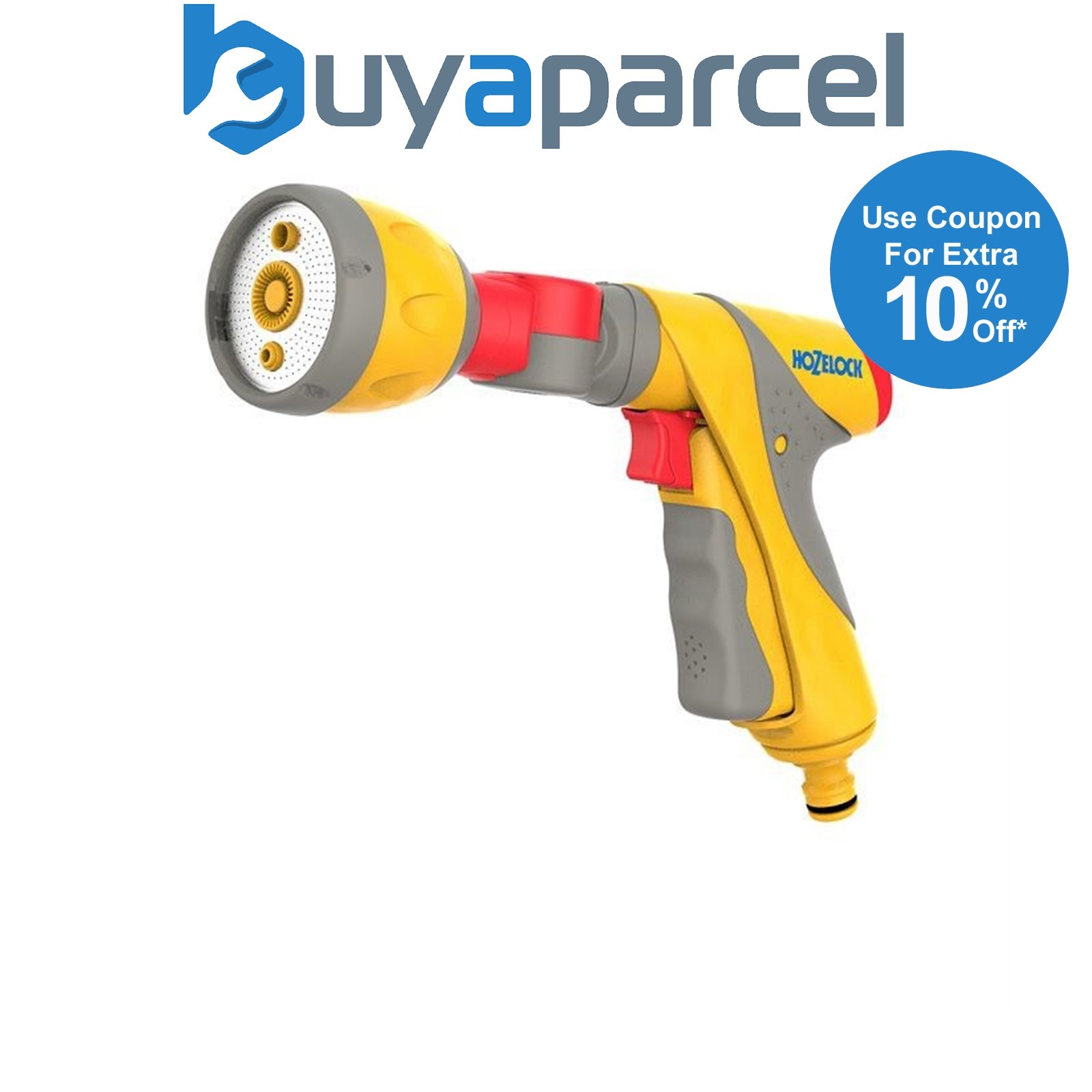 Hozelock 2695 Ultra Twist 3 in 1 Spray Gun Water Sprinkler Three Spray Pattern