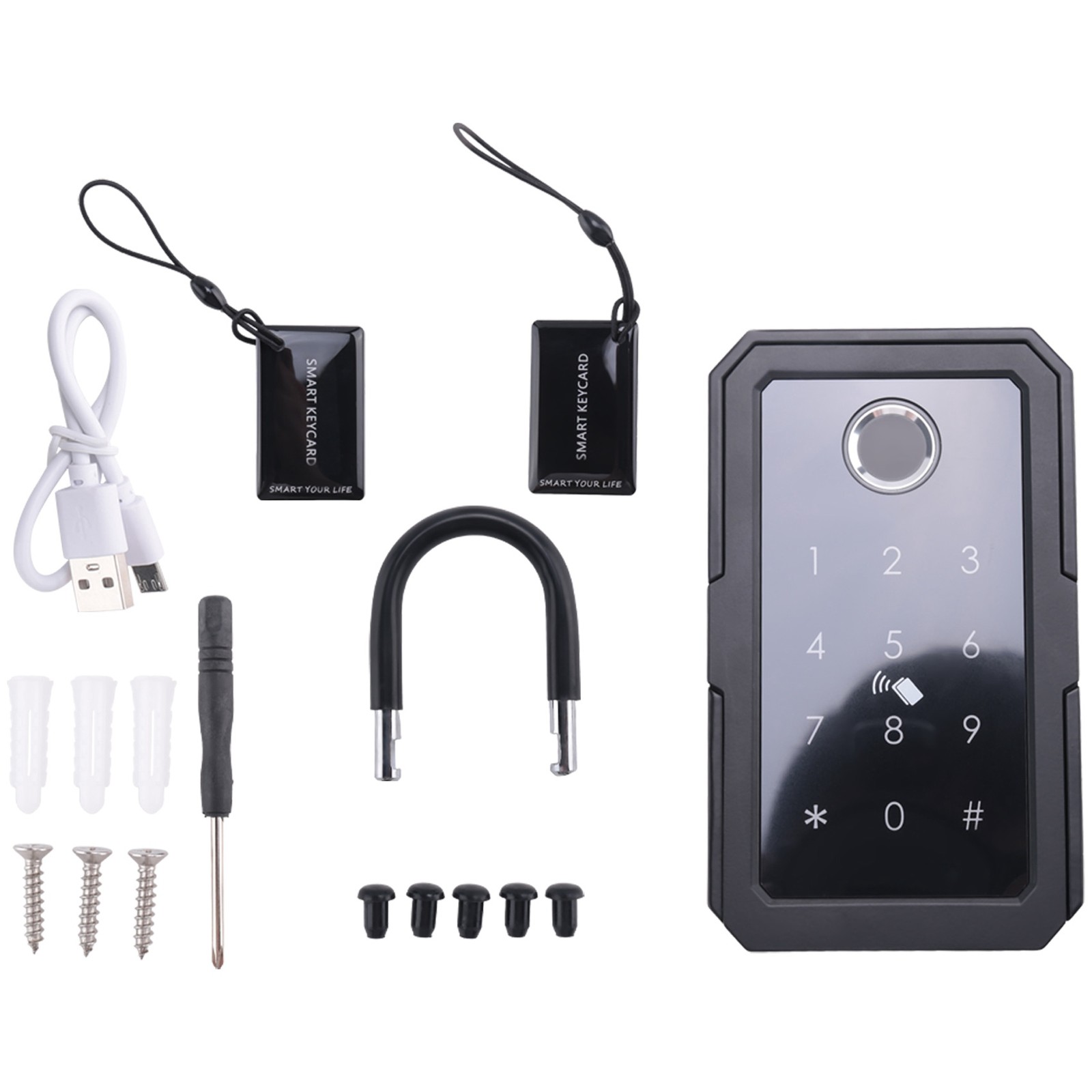 Smartkey Lock Box, Home Key Smartlock Box, Electronic Key Box App Digital4722