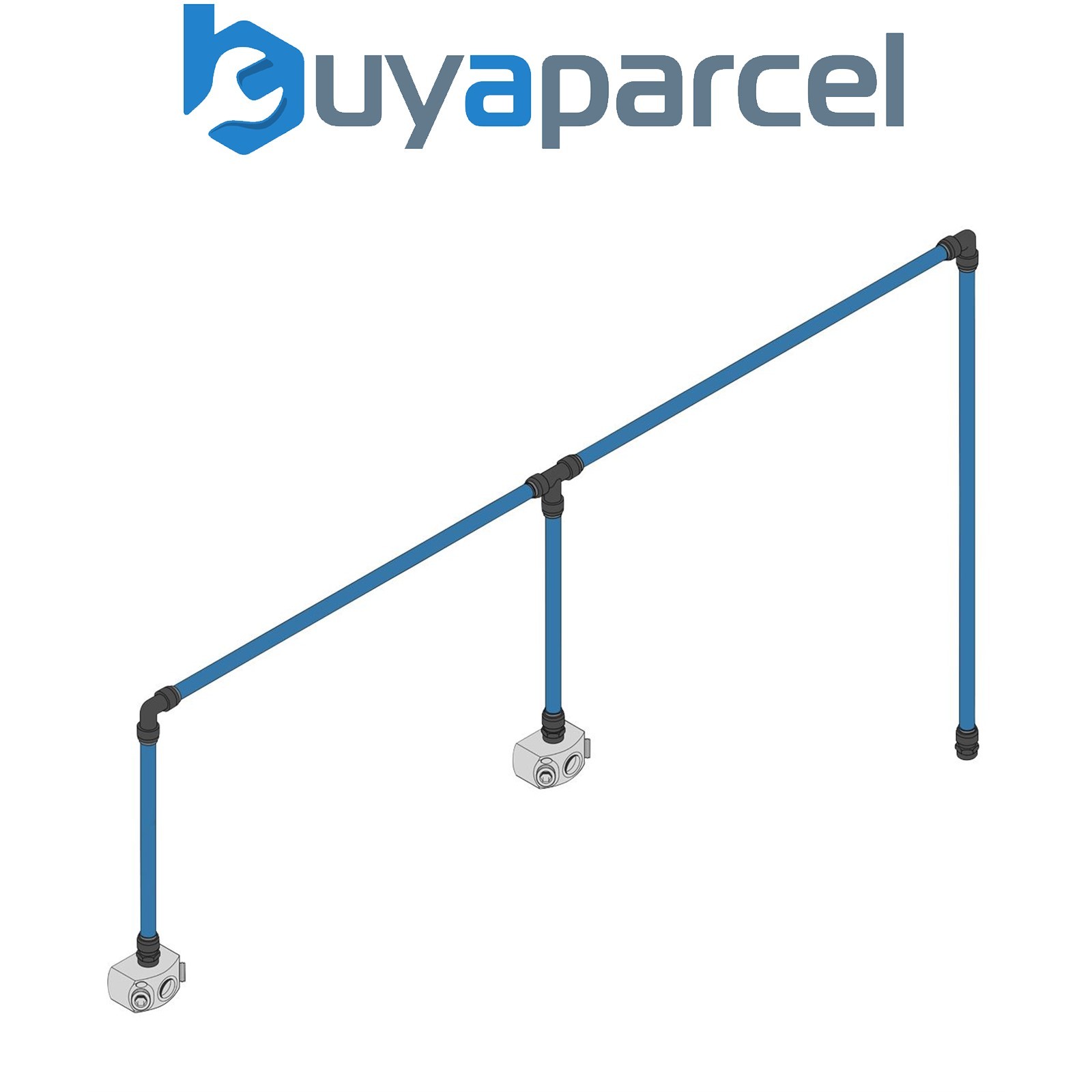 Sealey CASKIT2 Speedfit&reg; 12m 2-Drop Air Supply System Kit