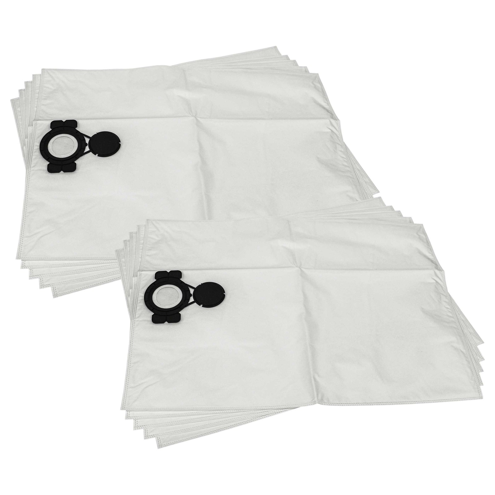 10 Hoover Dust Bags for Milwaukee AS 30 MAC AS 42 MAC AS 30 LAC