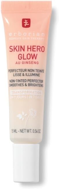 Erborian - Skin Hero Glow - Non-Tinted Skin Perfector + 7-Day Radiance Booster