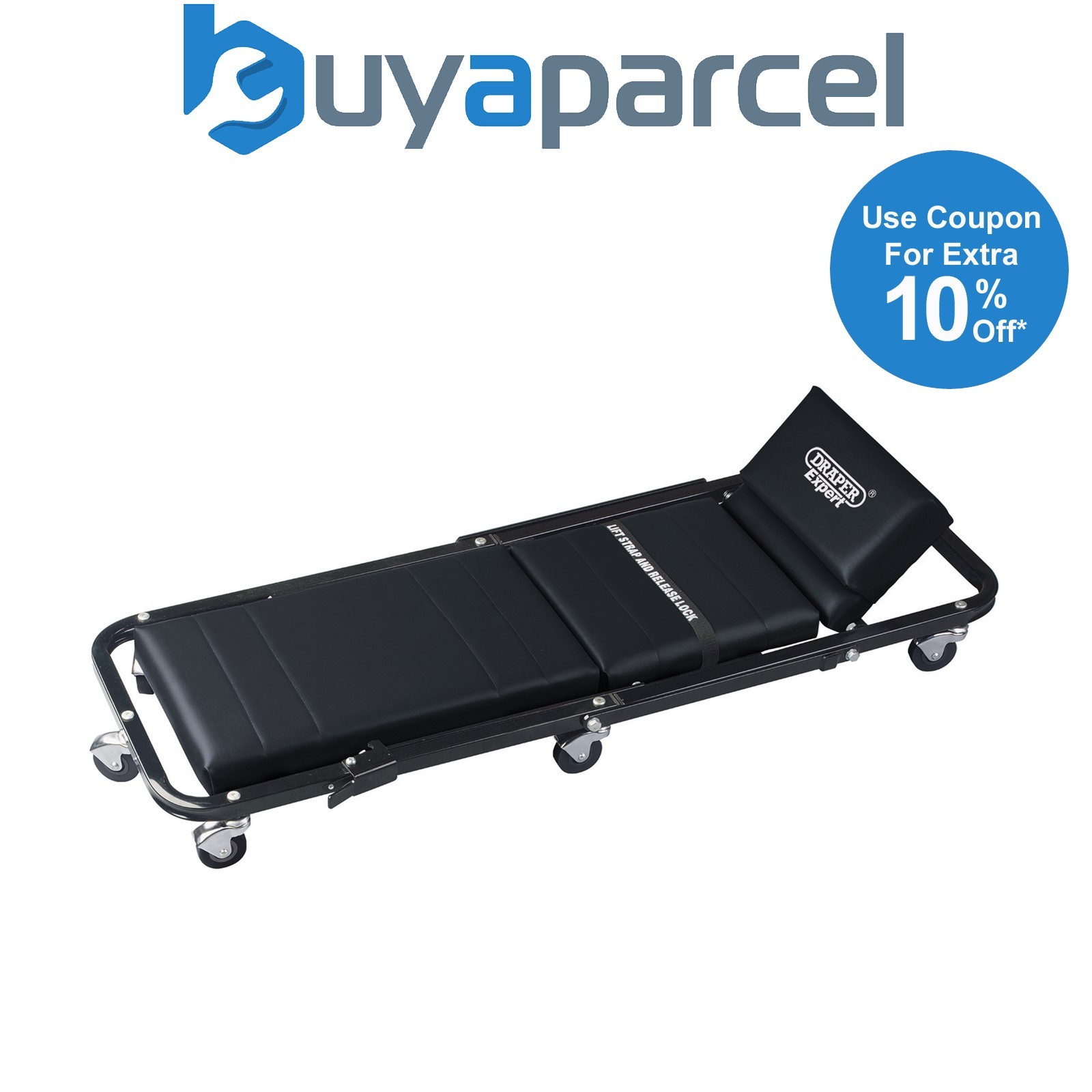 Draper 56224 Mechanics Car Creeper and Seat