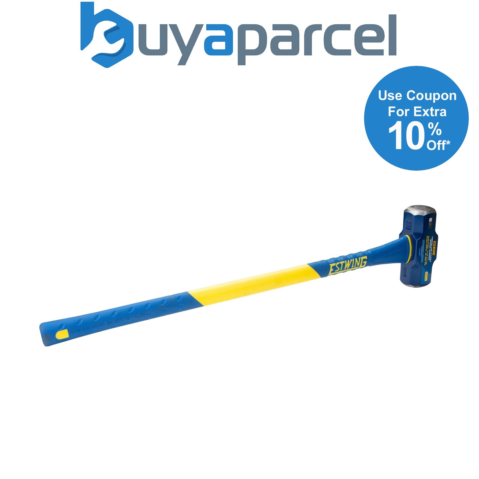 Draper 31300 Estwing ESH-1636F Fibreglass Shaft Sledge Hammer, 7.3kg/16lb