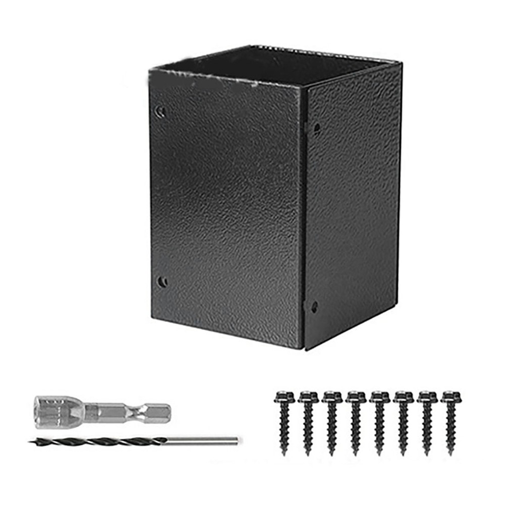 Post Base Protectors Guard for Wooden Mailbox Bracket, Protect Pavilion9668