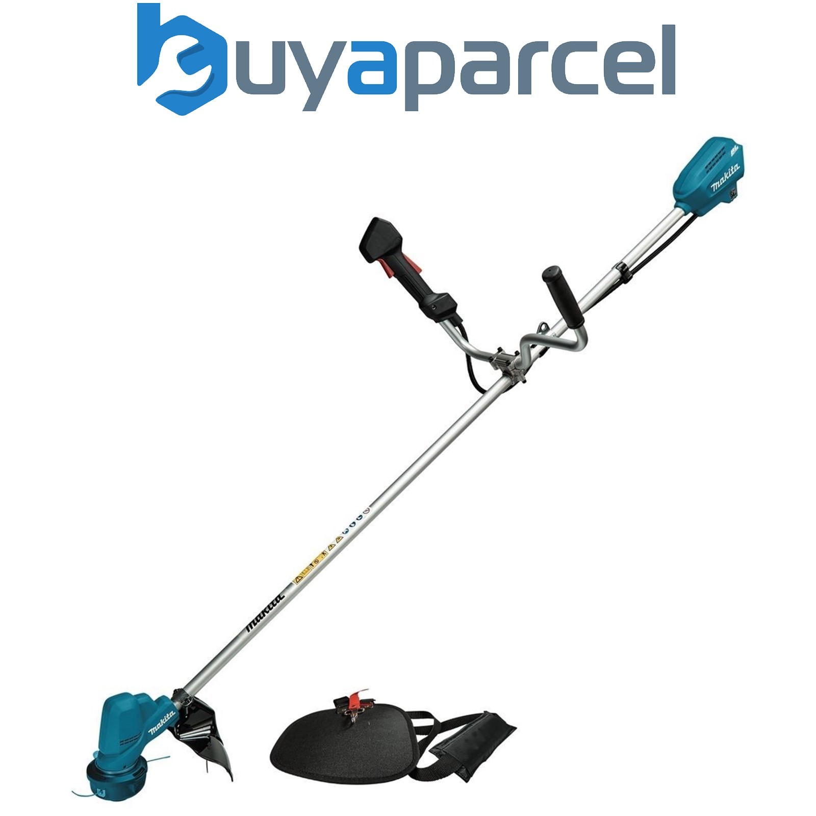Makita DUR190UZX3 Brushless U Bike Handle 18v Cordless Grass Trimmer Strimmer