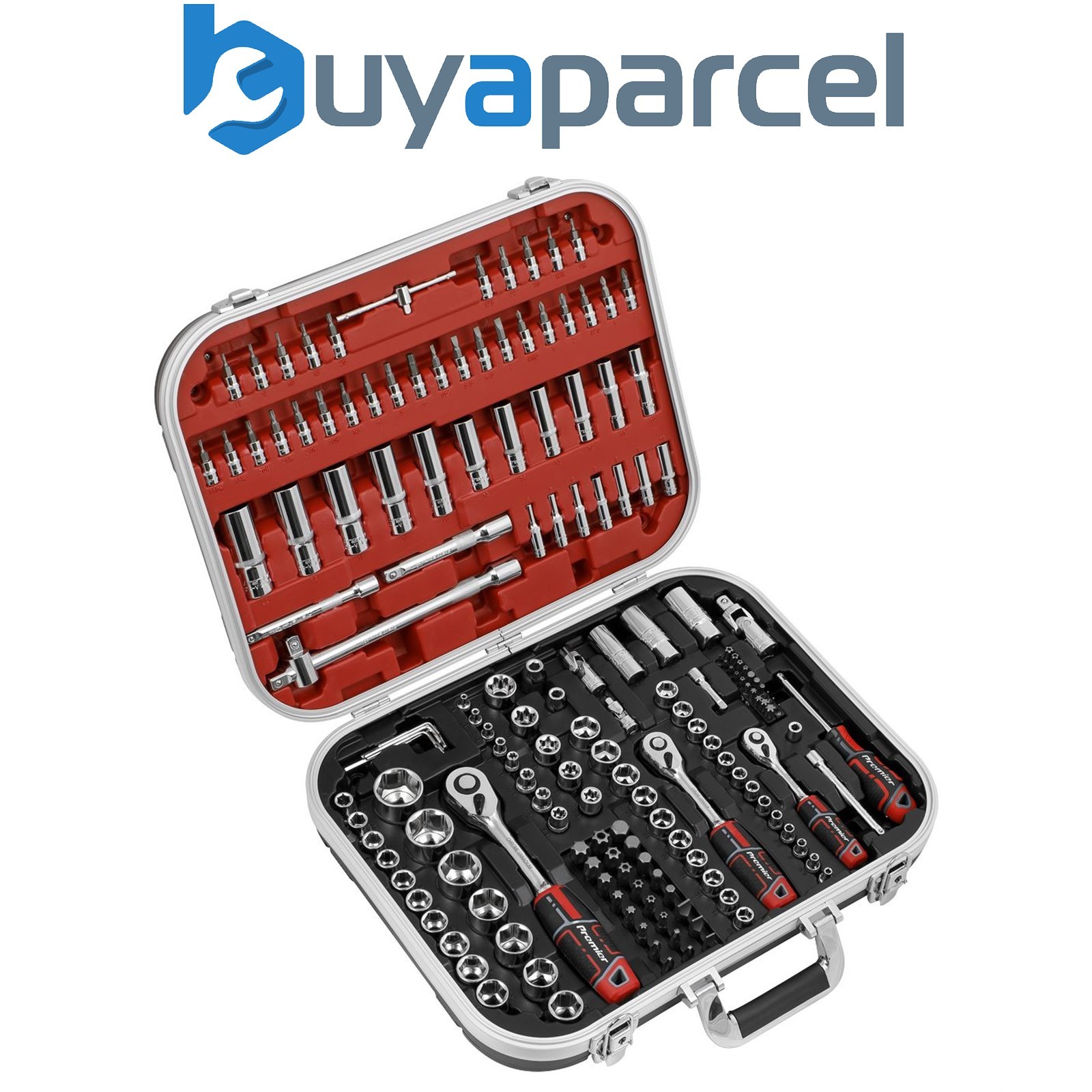 Sealey AK7981 Premier Socket Set 1/4", 3/8" & 1/2"Sq Drive 172pc