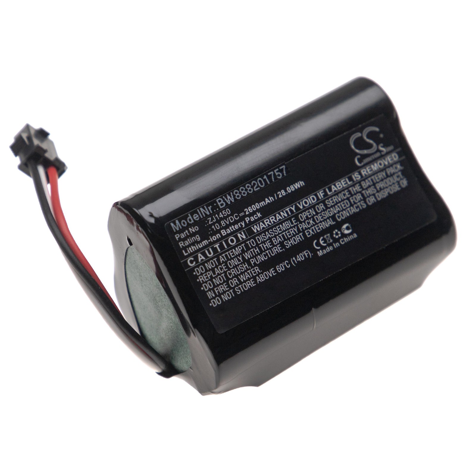 Battery for Ecovacs TCR360 2600mAh 10.8V