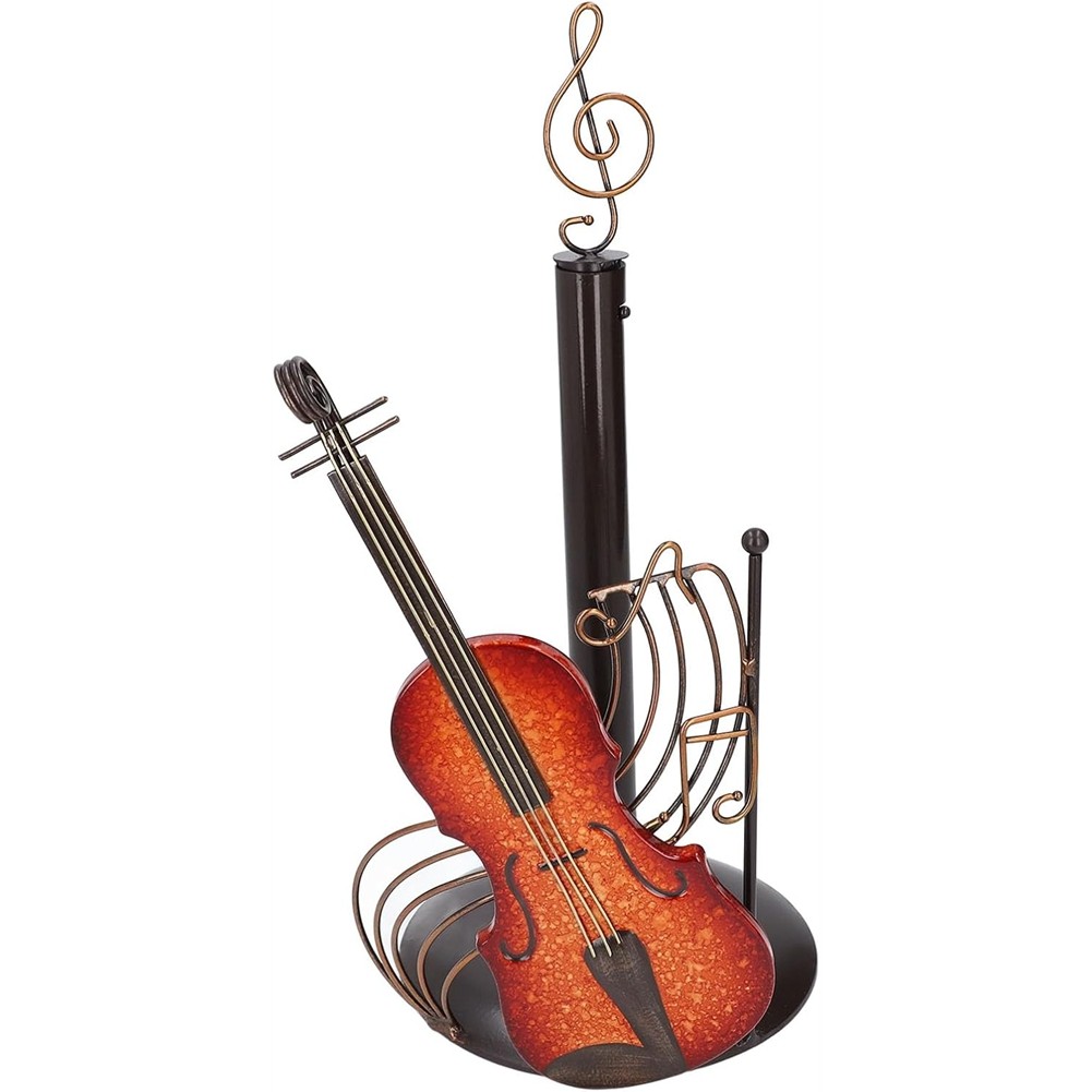 Towel Holder Iron Kitchen Countertop Roll Dispenser Shape - Sturdy Matte2229