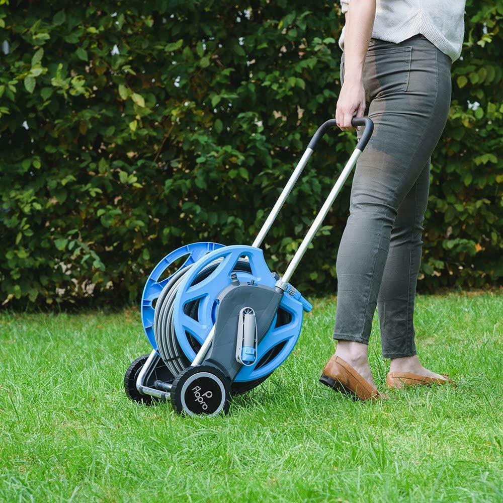 Hose Cart Fitted With 30 m (98 ft) Garden Hose Pipe
