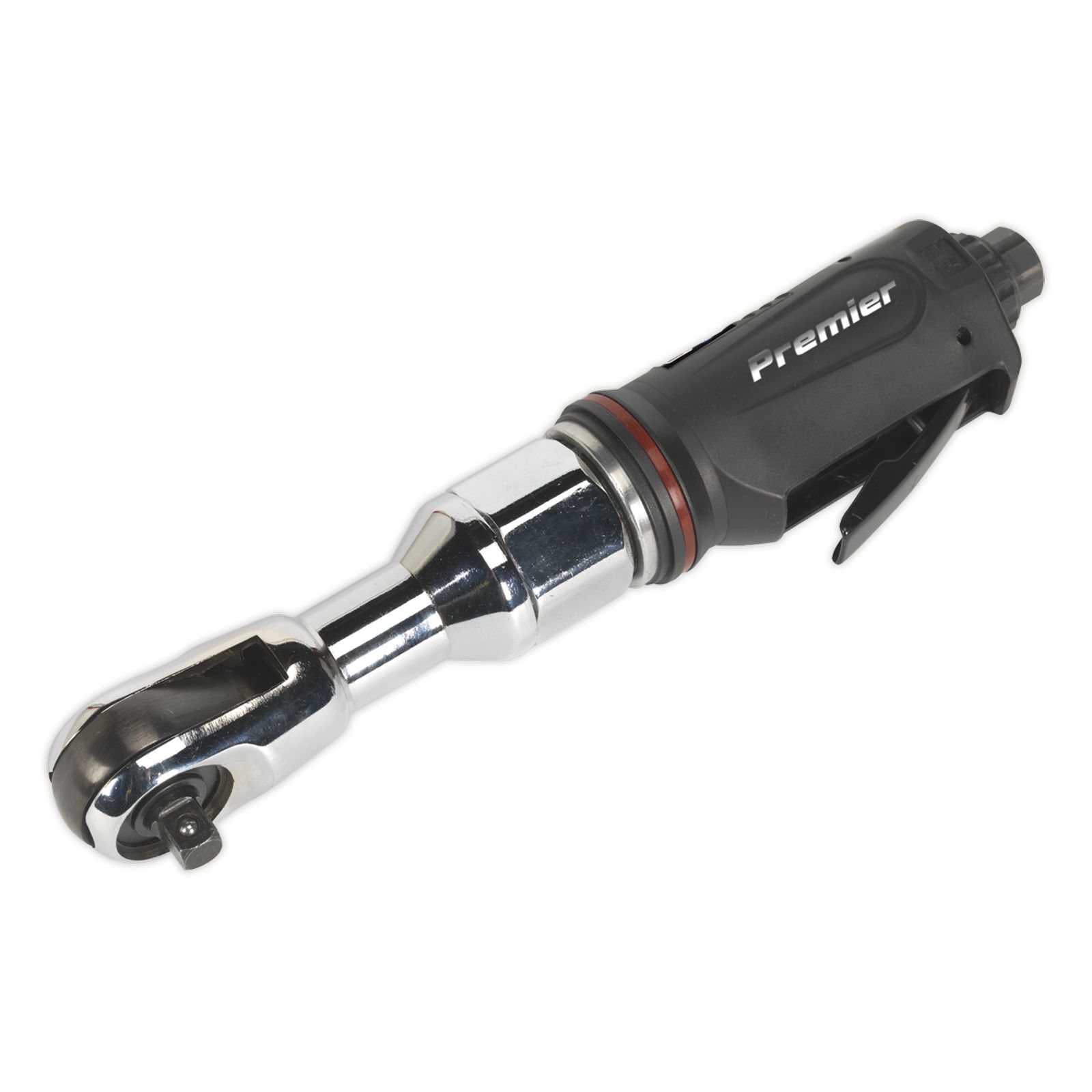 Sealey Air Ratchet Wrench 3/8" Square Drive Premier Air Wrench Power Tool SA607