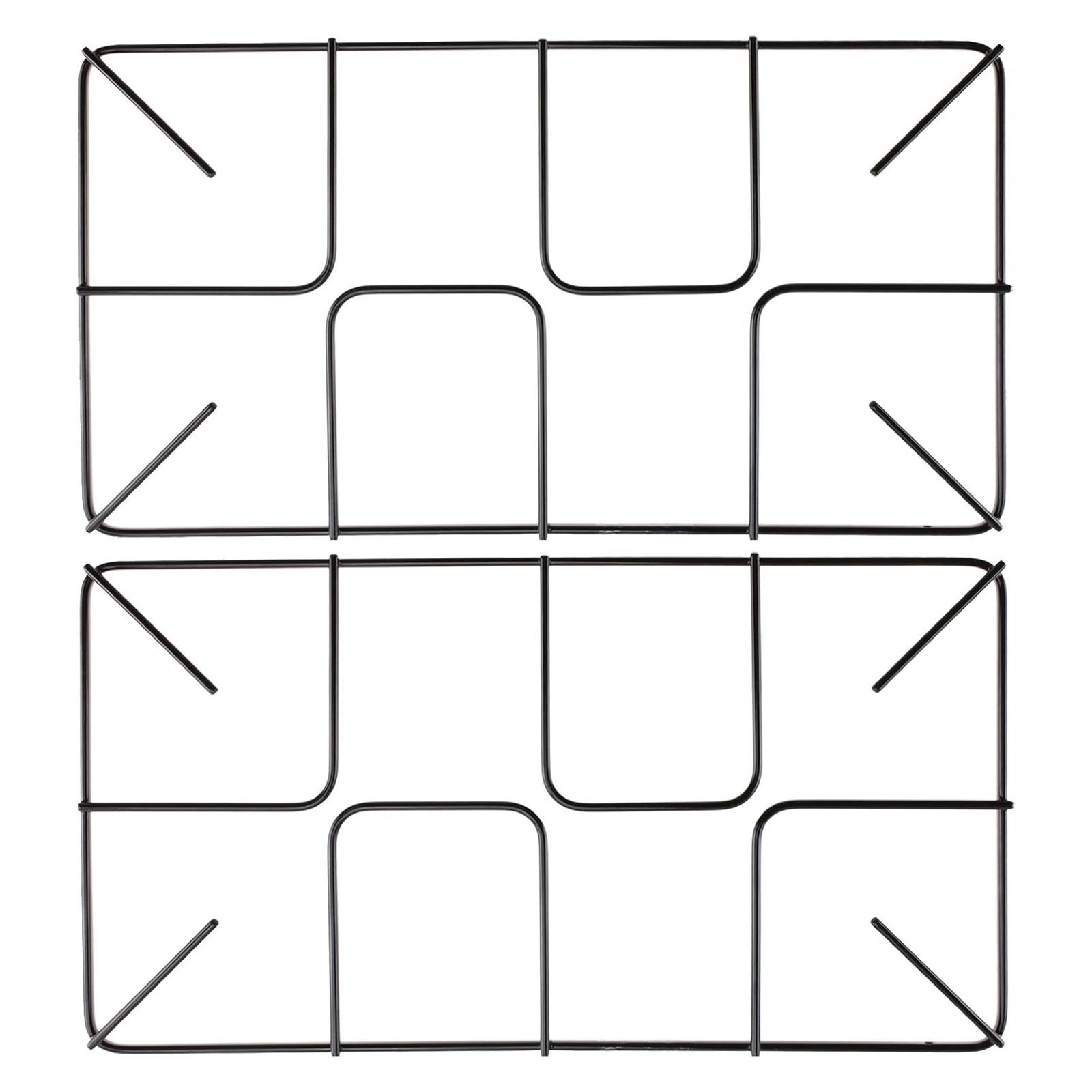 Hob Support for BELLING Gas Burner Pan Stand Flat Large Rack 455 x 245 mm x 2