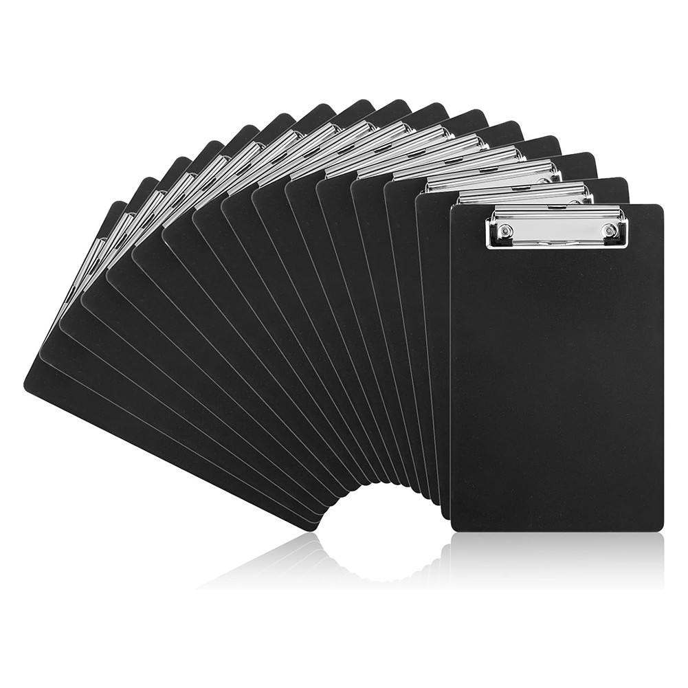 16 Pack Small Clipboards 6 X 9 Inch Clipboards with Pen Holder Clip A5 9410