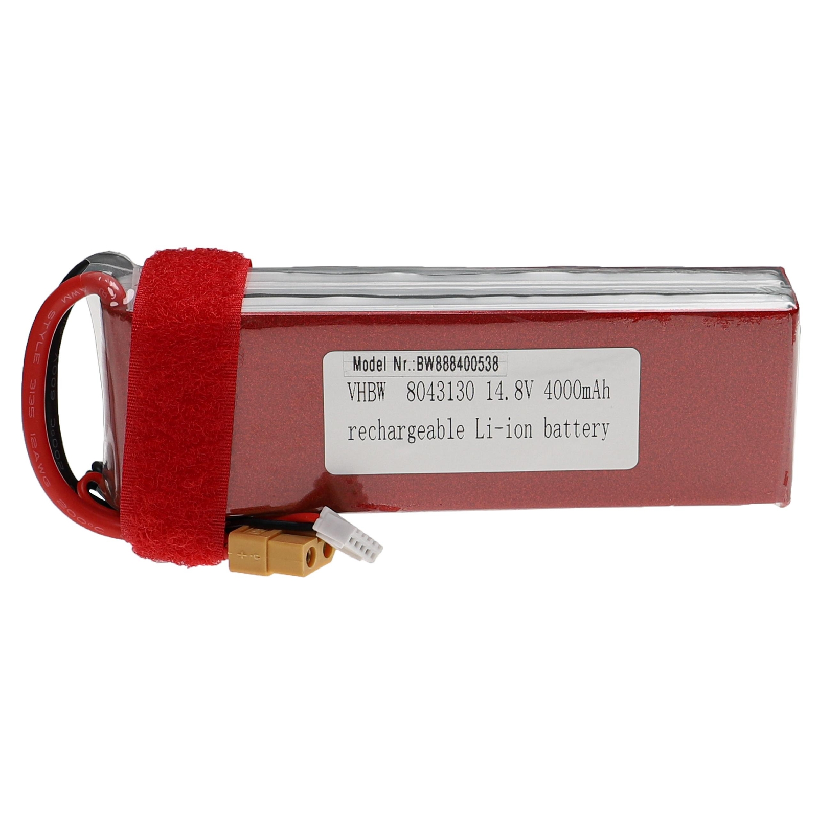 RC Battery Model Construction XT60 14.8V Li-polymer