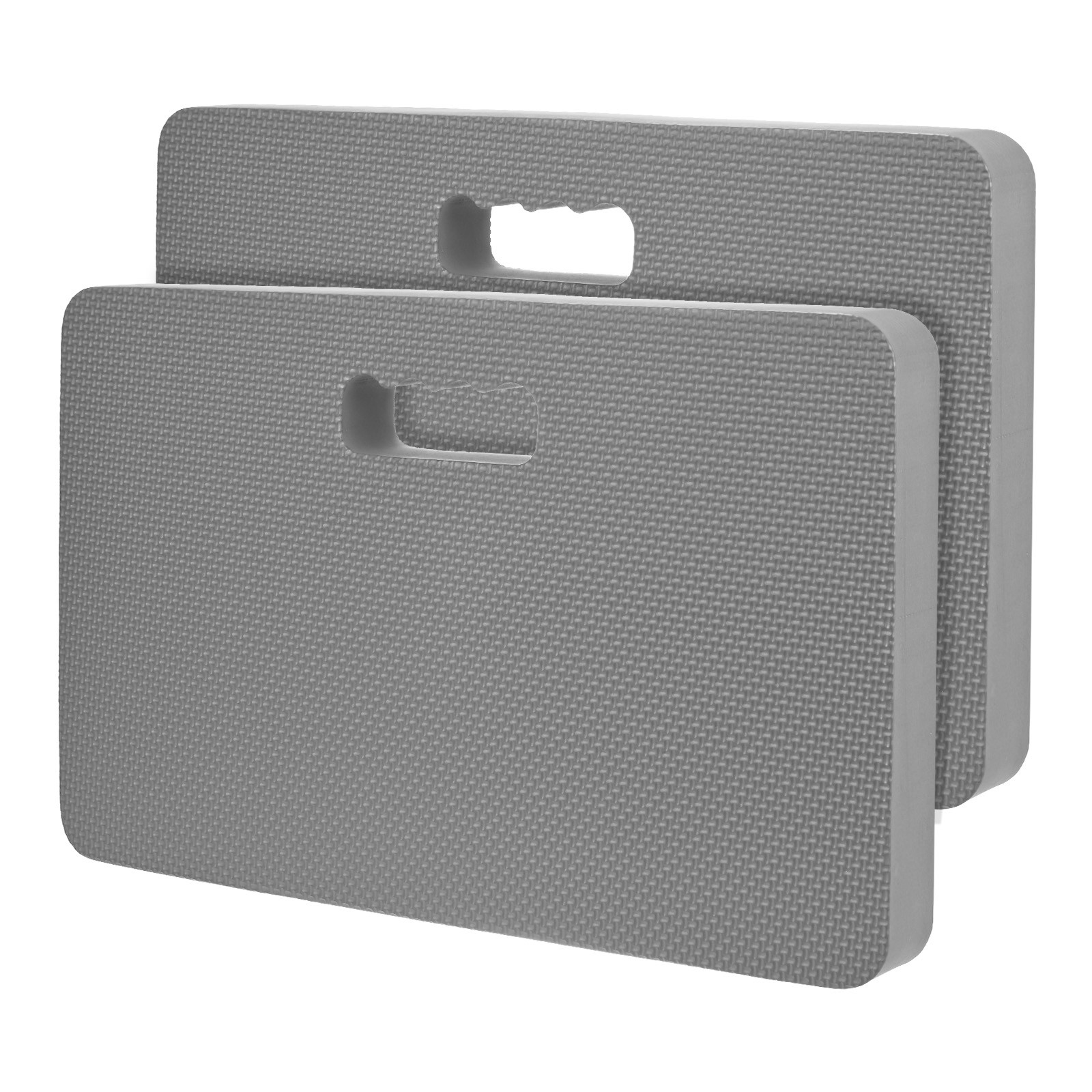 2-Pack Thick Kneeling Pad 17.7x11x1.6" Kneeler Mat for Gardening, Gray