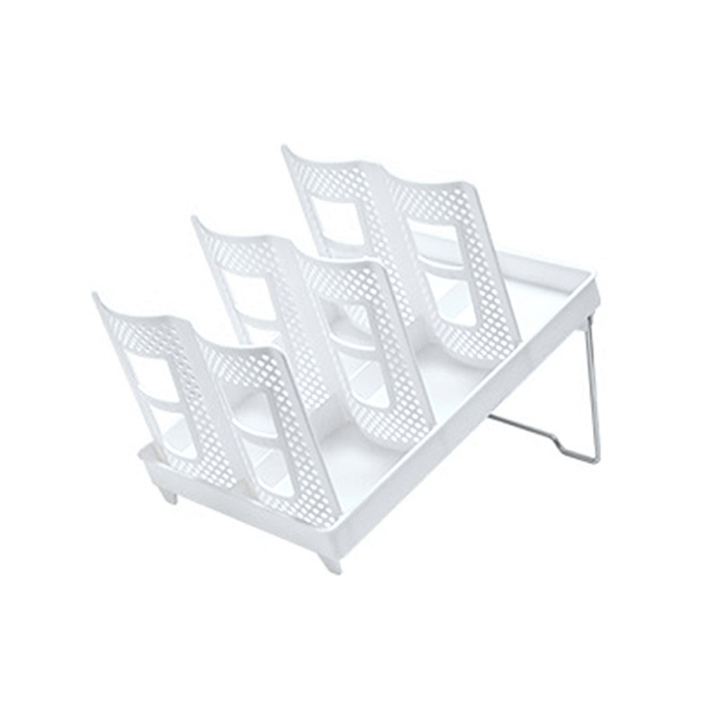 Cup Holder [ Row] Household with Bracket Foldable Cup Holder Coffee Shop4434