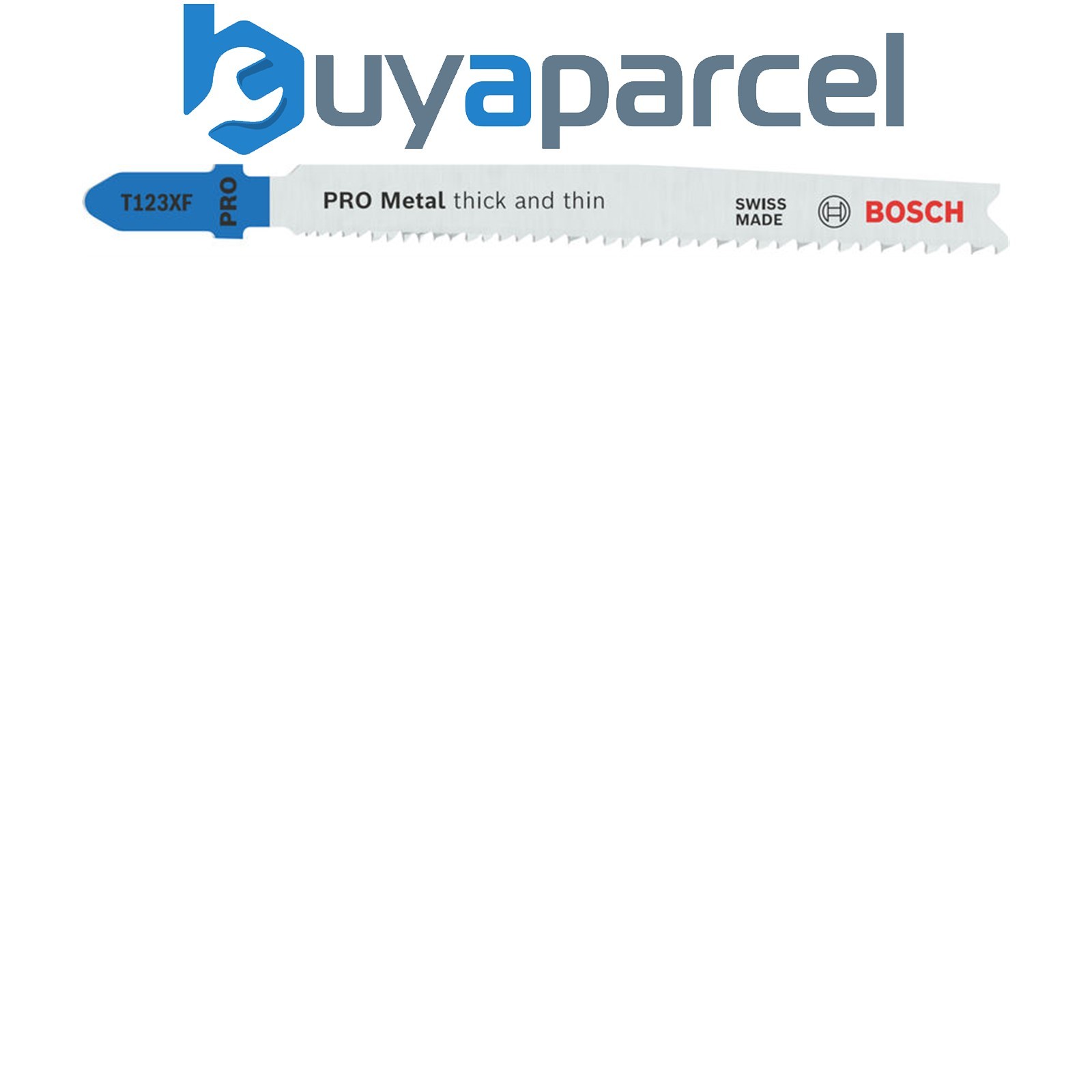 Bosch metal PRO Metal thick and thin T123XF Jigsaw Blade 100 mm 25pcs 2608638474