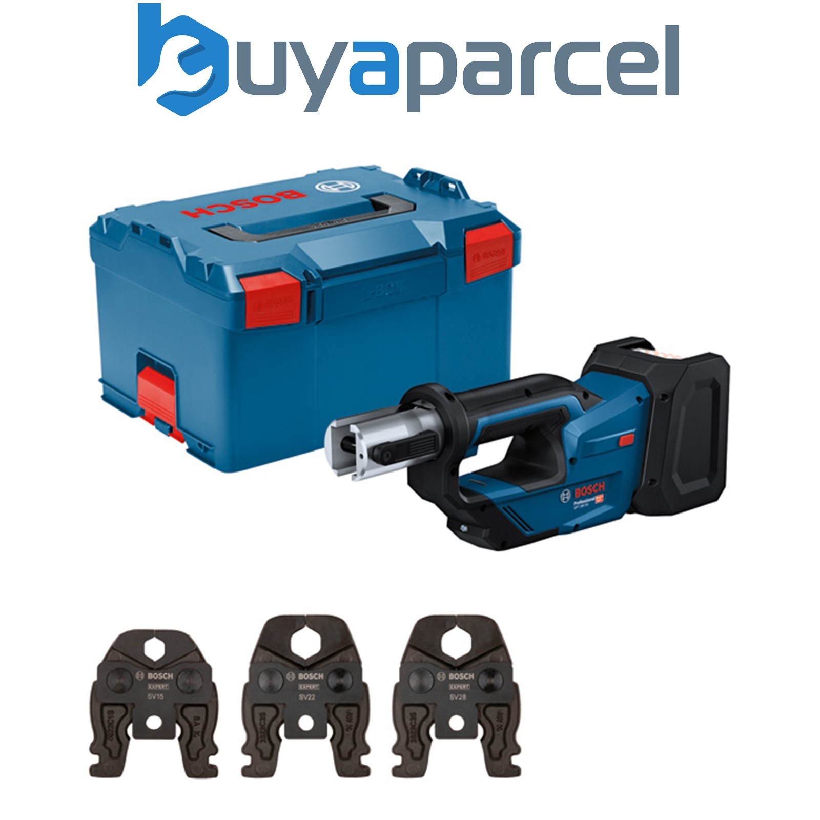 Bosch PRO 18v Cordless Press Tool GPT 18V-19 L-Boxx 238 06019M2002