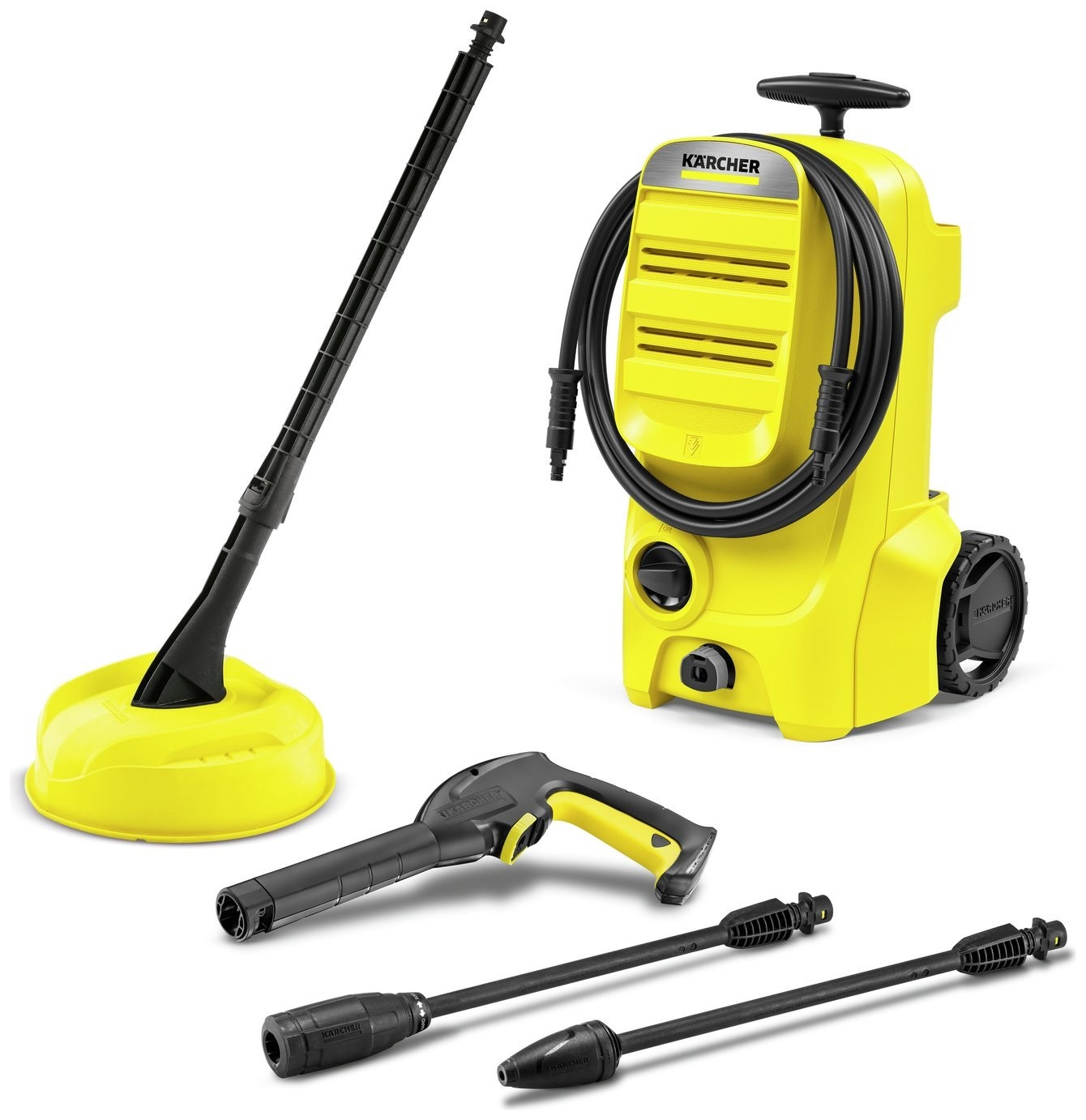 Karcher K3 Classic Home Pressure Washer 1600W Corded 1.676-221.0