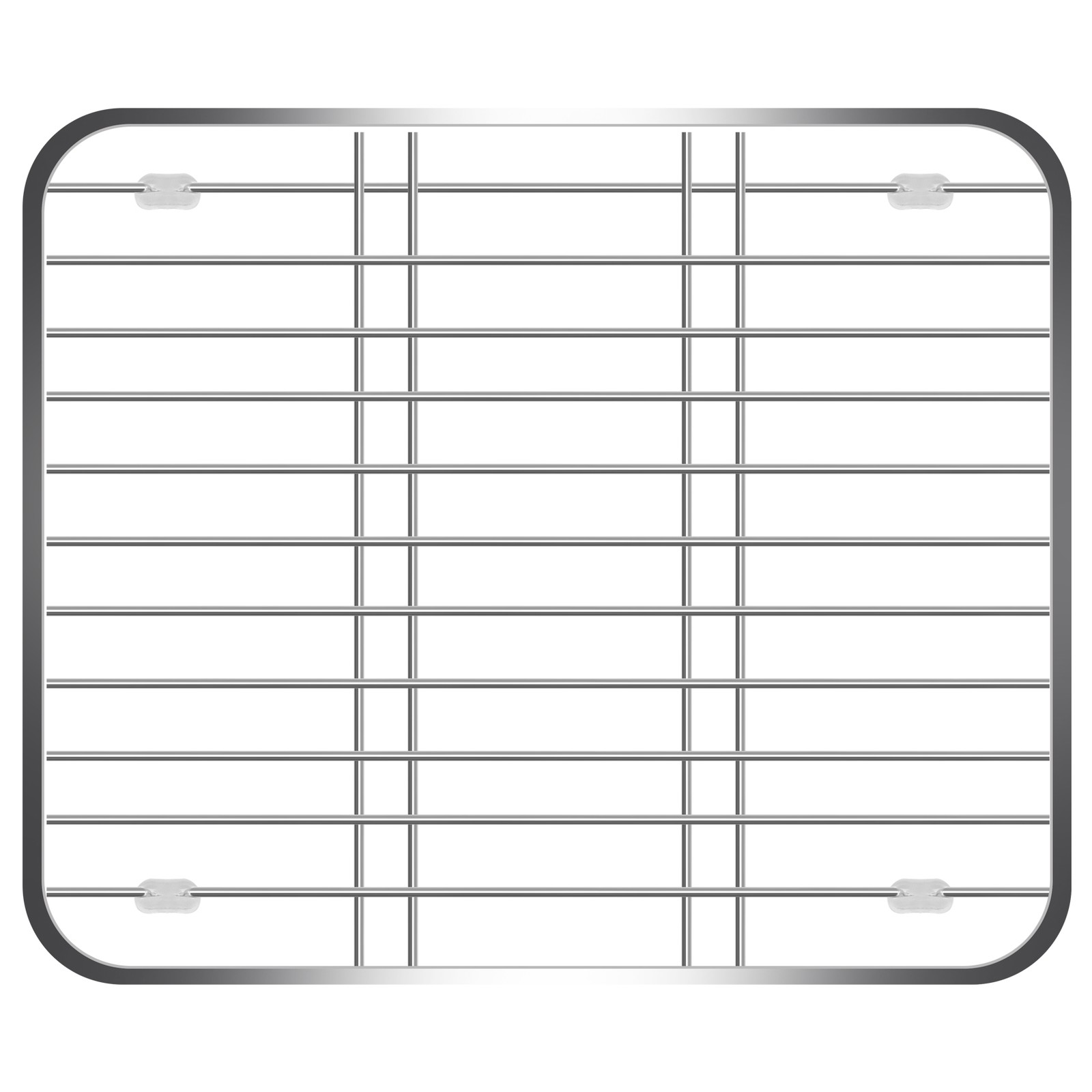 Stainless Steel Sink Drainer Rack Multifunctional Kitchen Fruit Vegetable1914