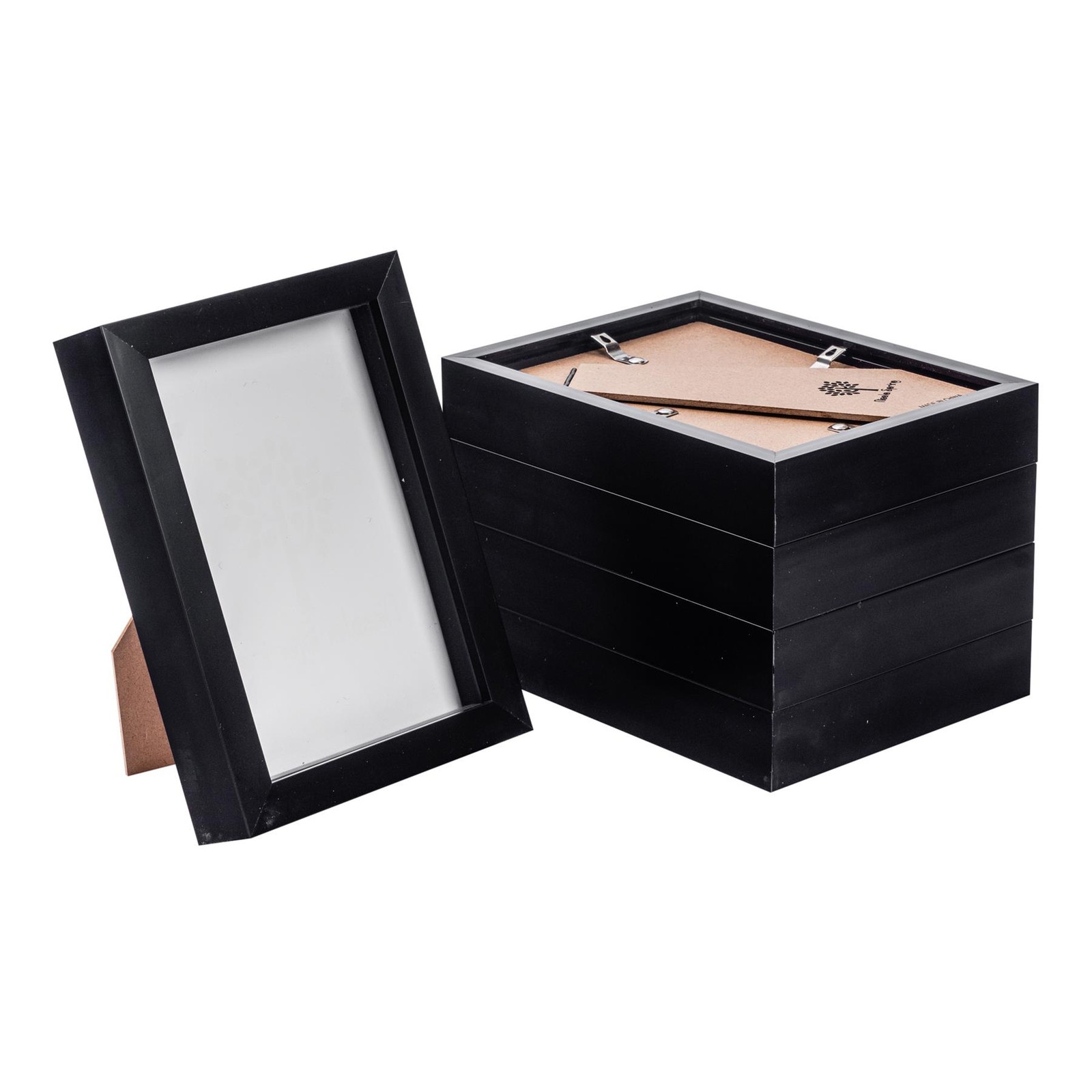 5x 3D Box Photo Frames Standing Hanging Craft Shadow Picture Frame 5 x 7" Black