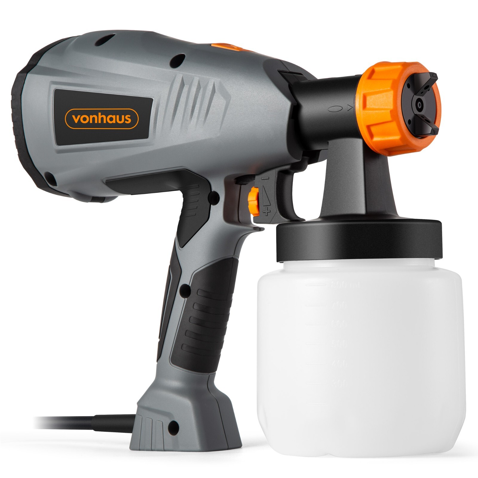VonHaus Paint Sprayer 400W, Electric Spray Gun for Outdoor & Indoor, 800ml Cup