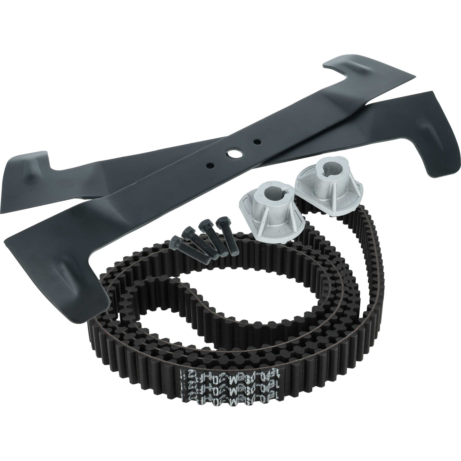 vhbw 11x Blade, V Belt for Brill TC 102 hydro TCP 102 TC 102 Lawn Mower