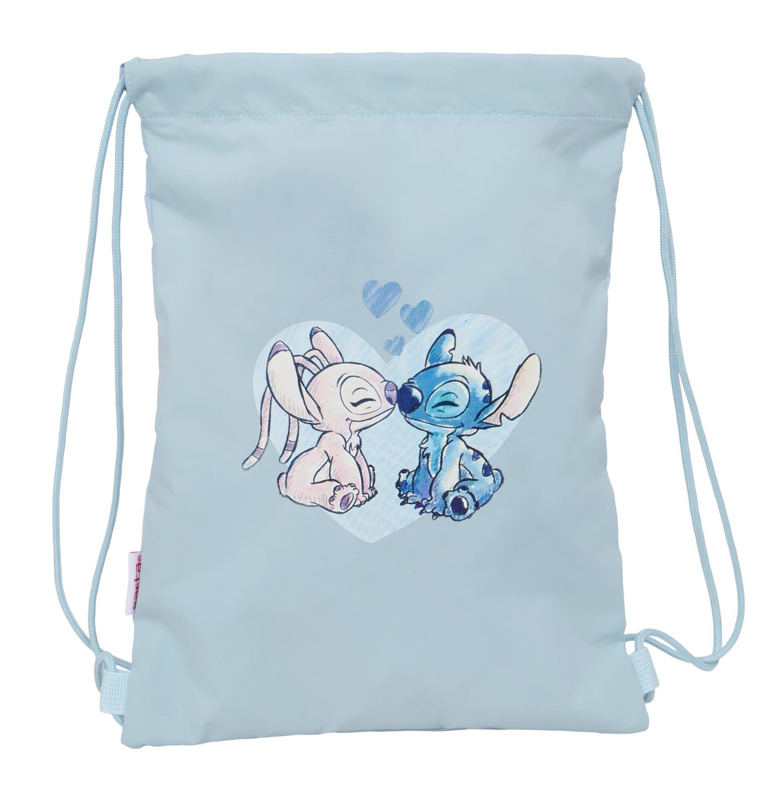 STITCH – Junior Flat Bag Backpack, Ideal for Children of Different Ages, Comfort