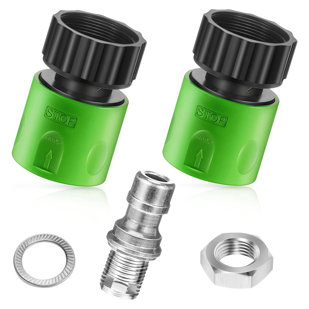 8X(Lawn Mower Deck Wash Kit, Deck Wash Adapter Attachment Kit, Riding Lawn3595