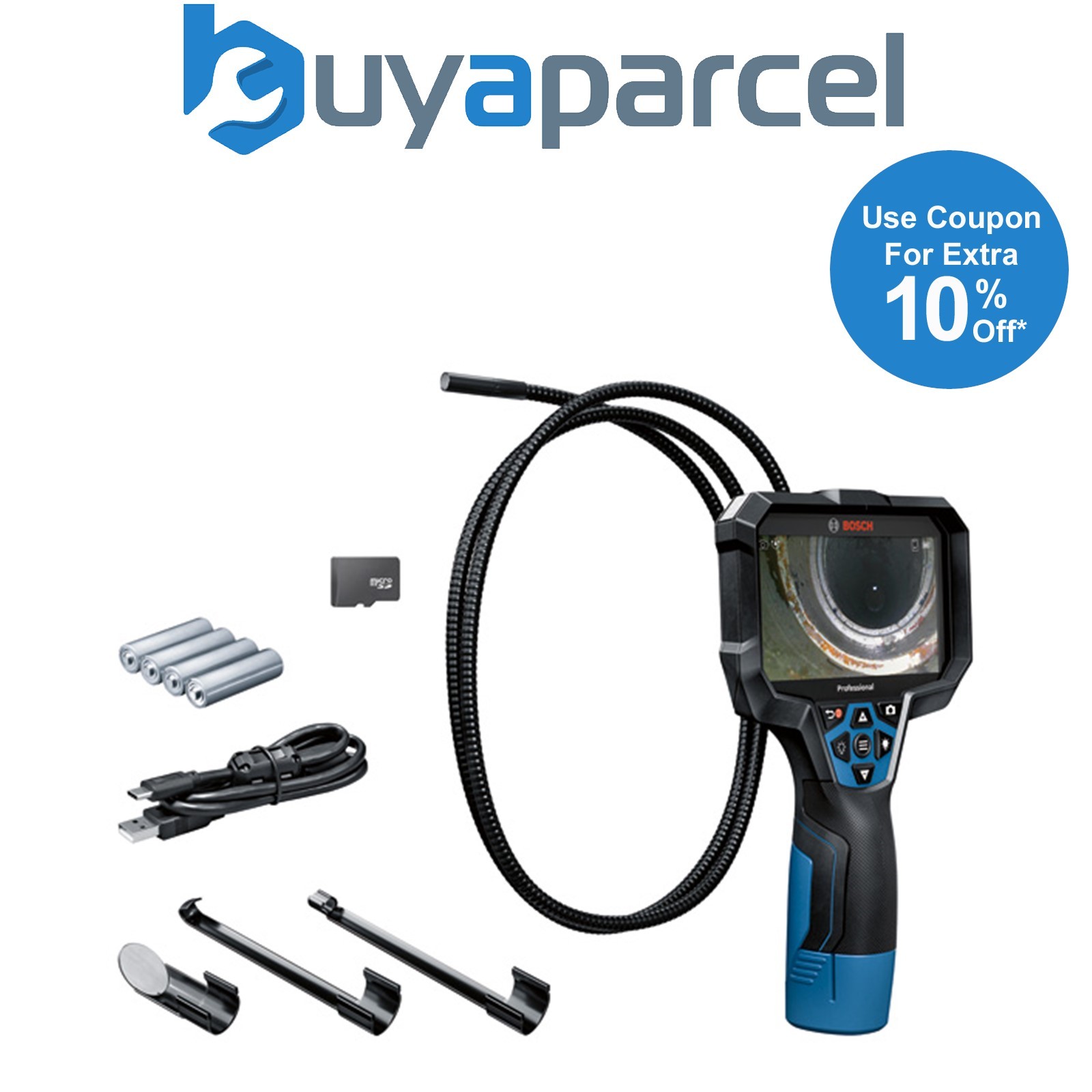 Bosch PRO Inspection Camera GIC 12V-5-27 C L-Boxx 136 0601241400