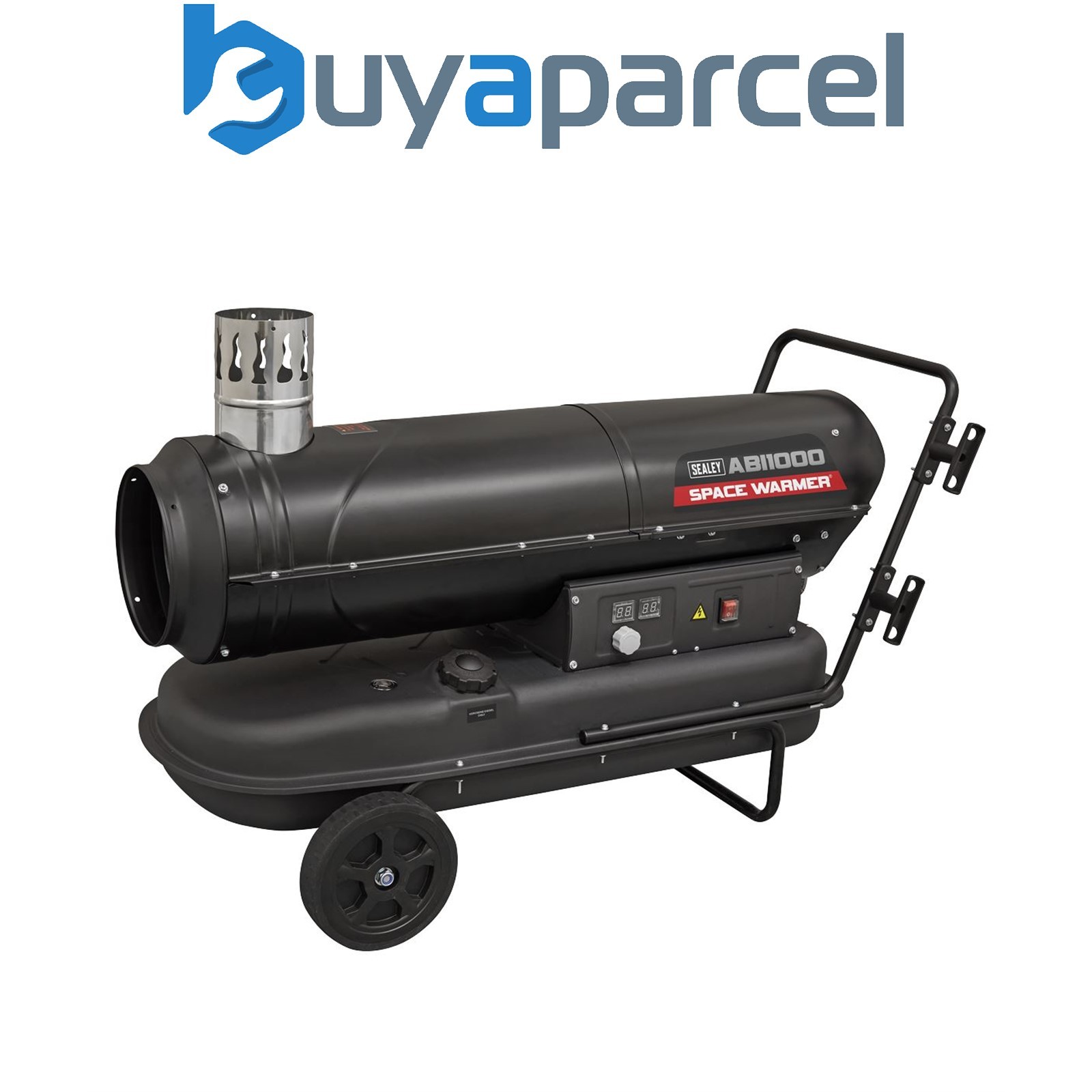 Sealey ABI1000 Space Warmer Indirect Kerosene/Diesel Heater 102,000Btu/hr with W
