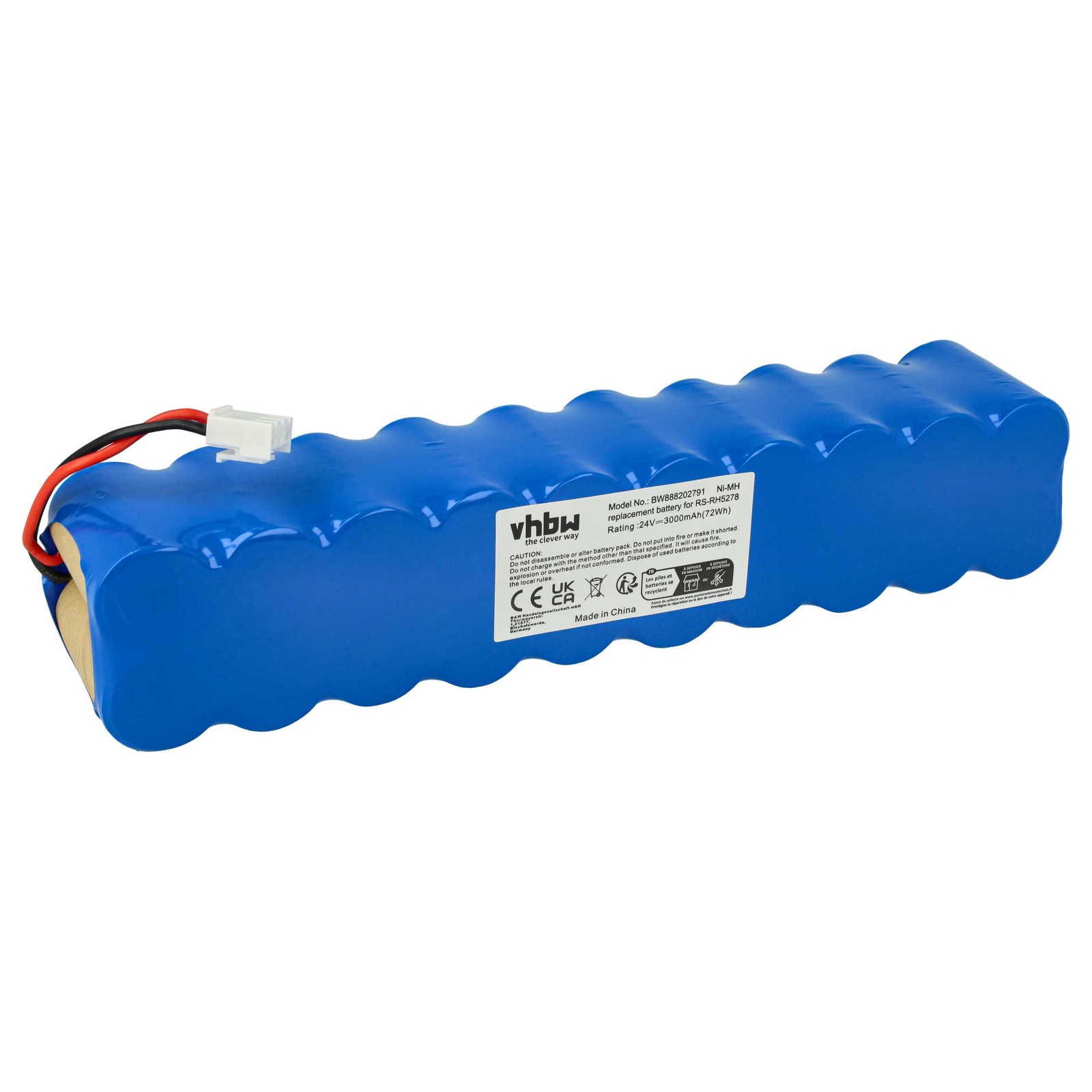 Battery for Rowenta RH877101/9A0 RH877101/9A2 RH877101/HM0 3000mAh 24V