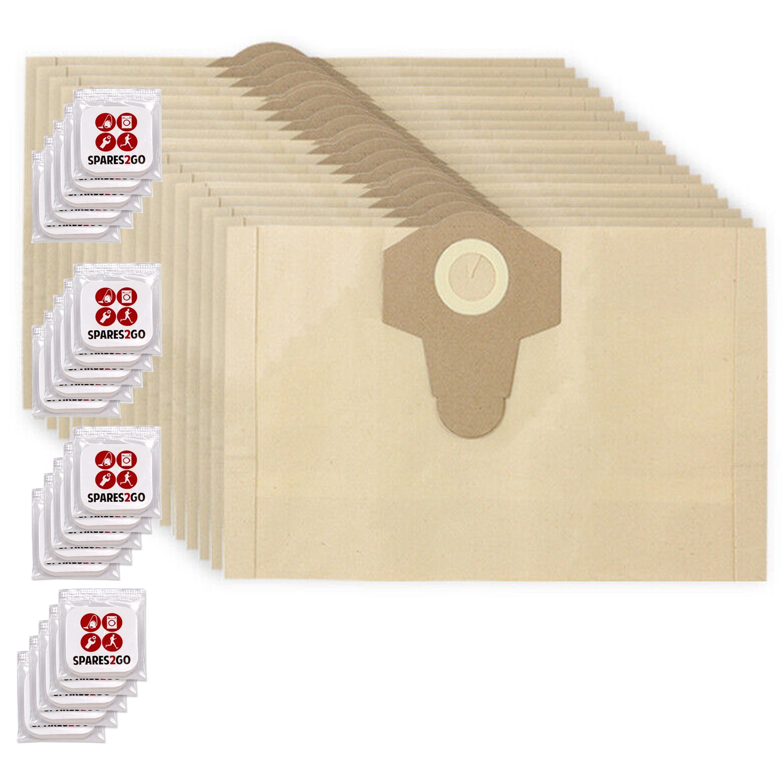 Dust Bags for WESSEX 30L Wet & Dry 1600W 17353 Vacuum Cleaner Bag x 20 + Fresh