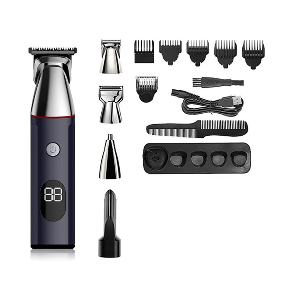 Hair Trimmer Beauty Trimmer Digital Display Multifunctional Hair Clipper4049