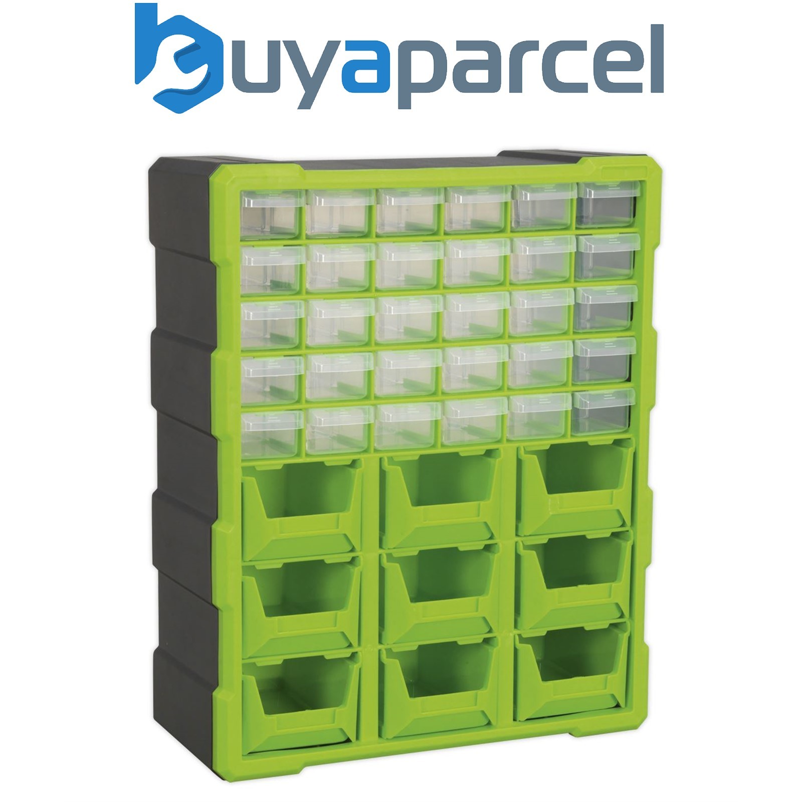 Sealey APDC39HV Cabinet Box 39 Drawer - Green/Black