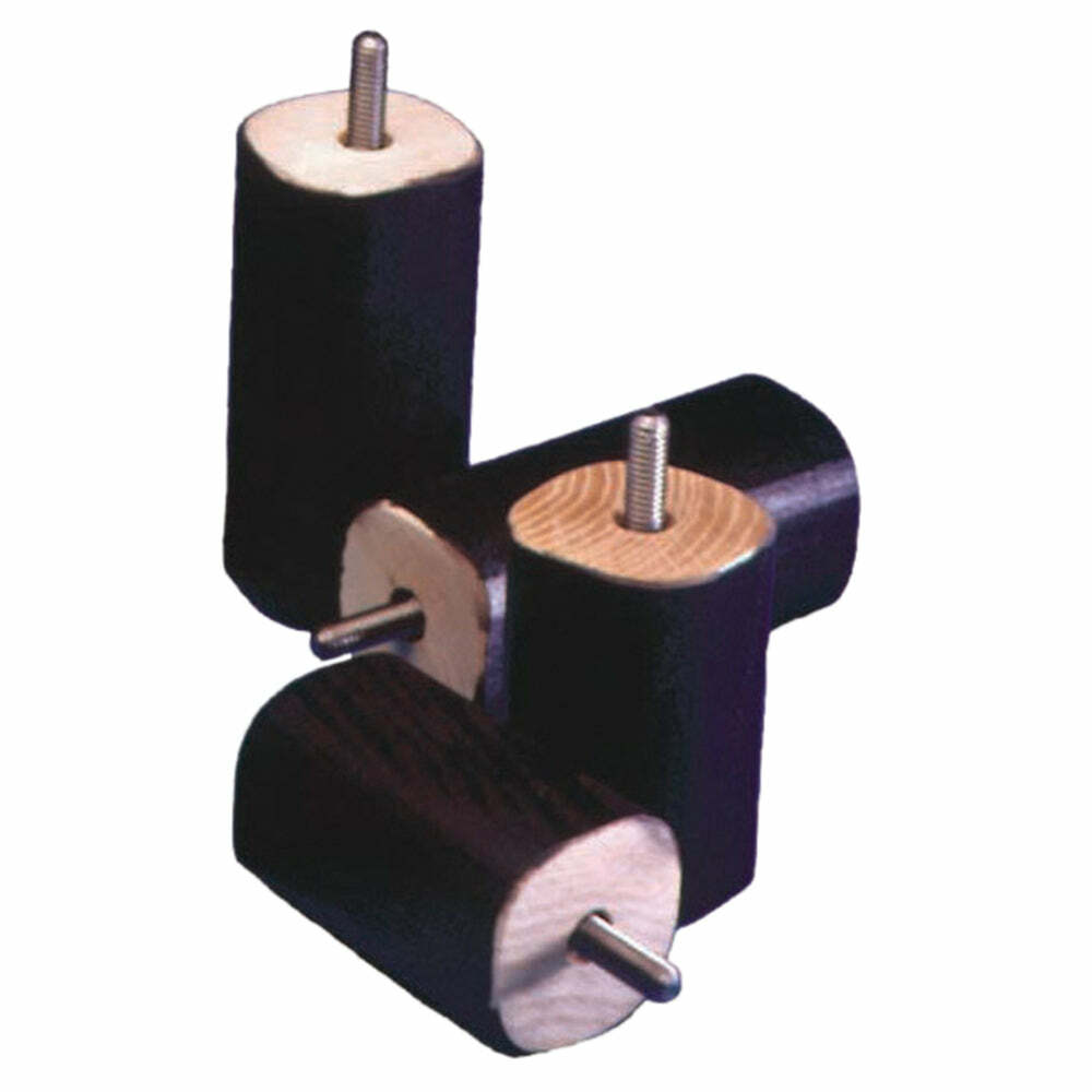 100mm Adjustable Height and Width Linked Bed Raisers - 380kg Weight Limit