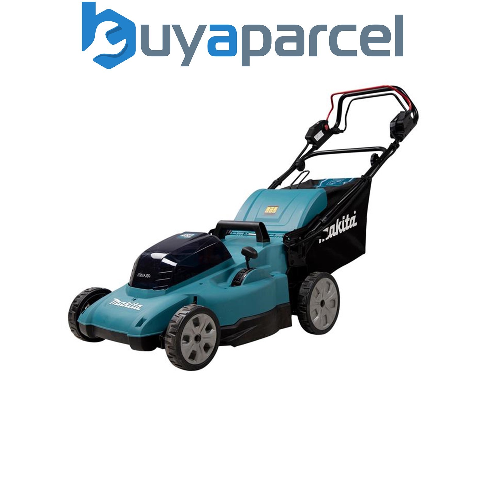 Makita DLM481CT2 Self-Propelled Lawn Mower 36V 2 x 18V 2 x 5.0Ah Li-ion Batterie