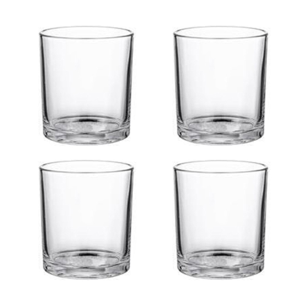 4pcs Transparent Glass Cups for Bar KTV Cups Q9W69531
