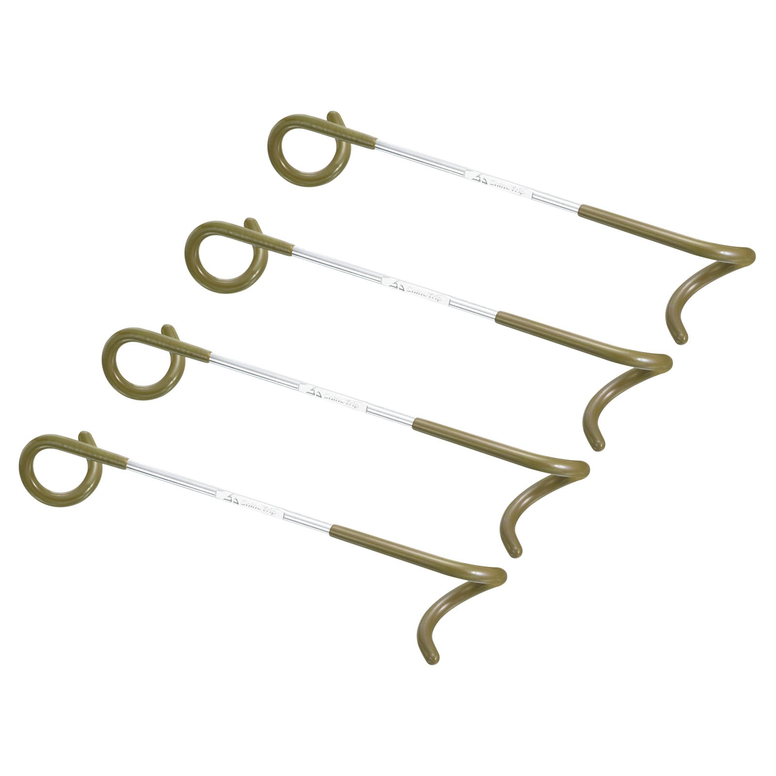 4pcs Camping Lantern Hook Hanger, Tent Lamp Hook Pole Hanger, Sandy Brown