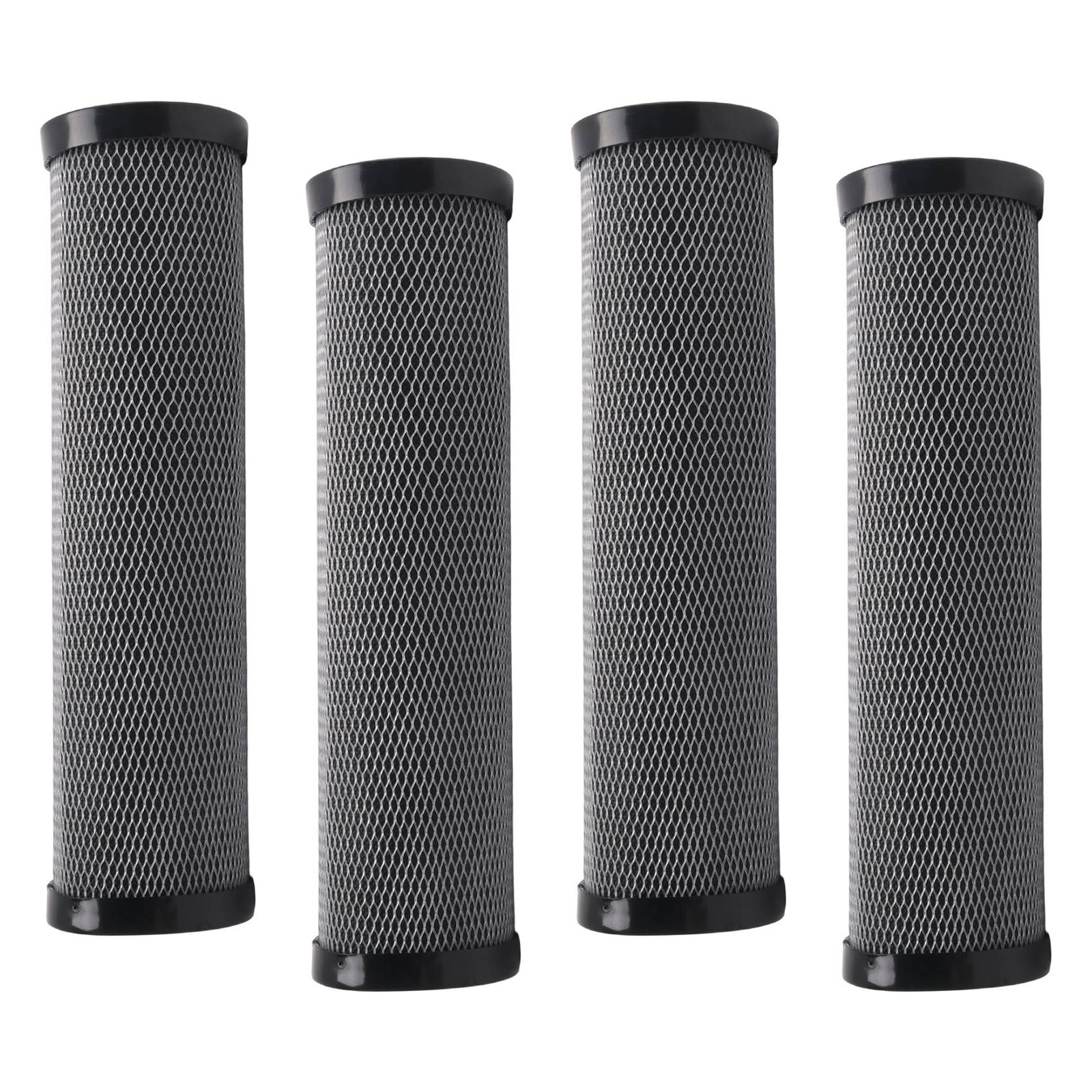 4Pcs Carbon Water 10-Inch Standard Whole House Carbon Wrap Sediment and1051