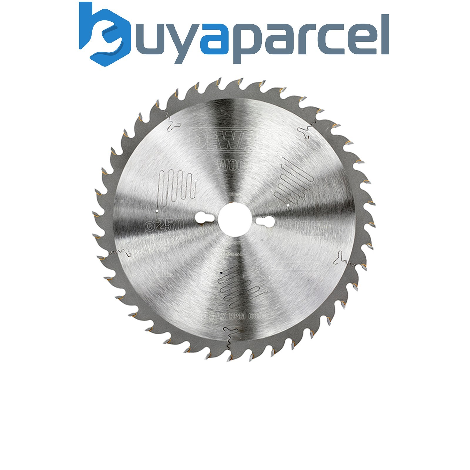 Dewalt DT4322-QZ Series 60 Circular Saw Blade 250 x 30mm x 40T DEWDT4322QZ