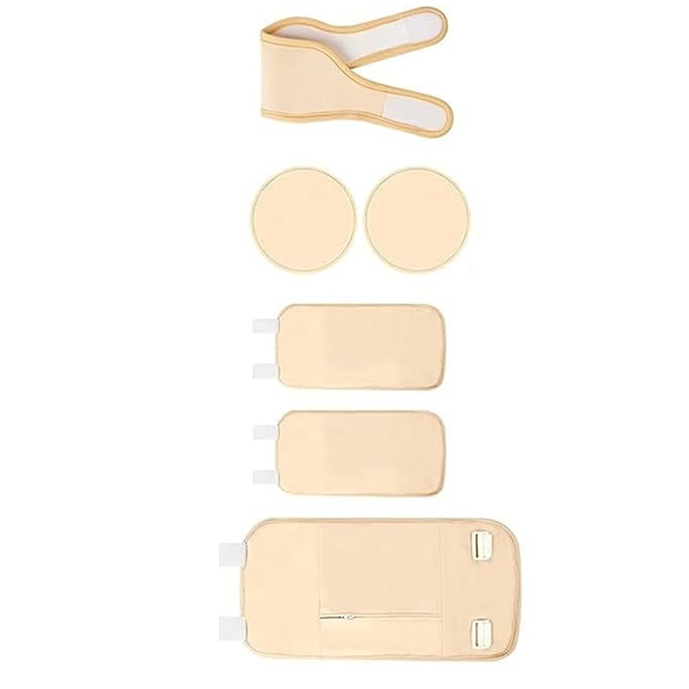 2X(6pcs Essential Oil Care Kit Reusable Essential Oil Care Kit Soft Wool7887