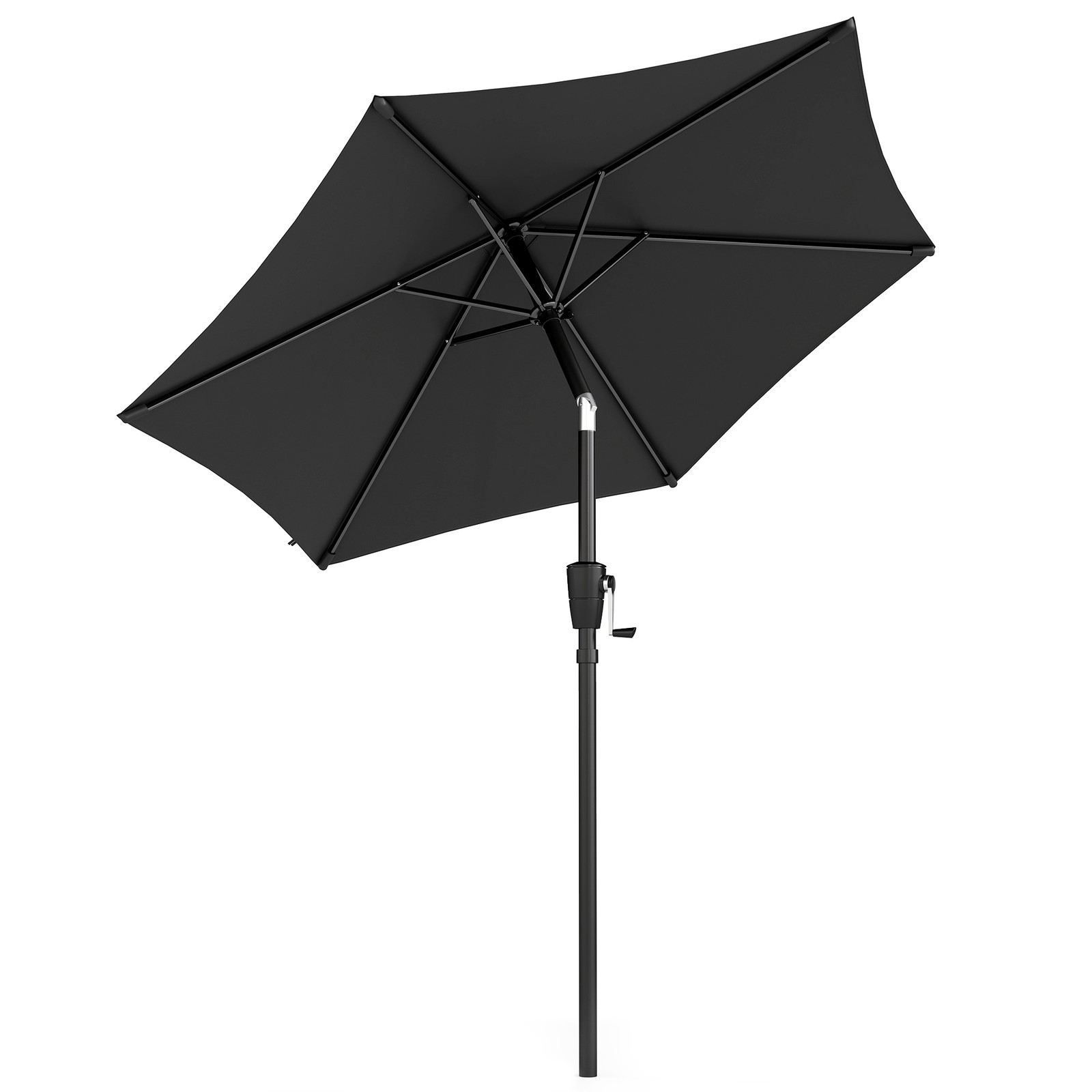 Outsunny Garden Parasol, 2m Outdoor Table Parasol Umbrella with Tilt