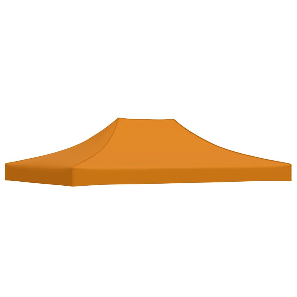 Party Tent Roof 4x3 m Orange 270 g/m² Replacement Canopy Gazebo Cover vidaXL