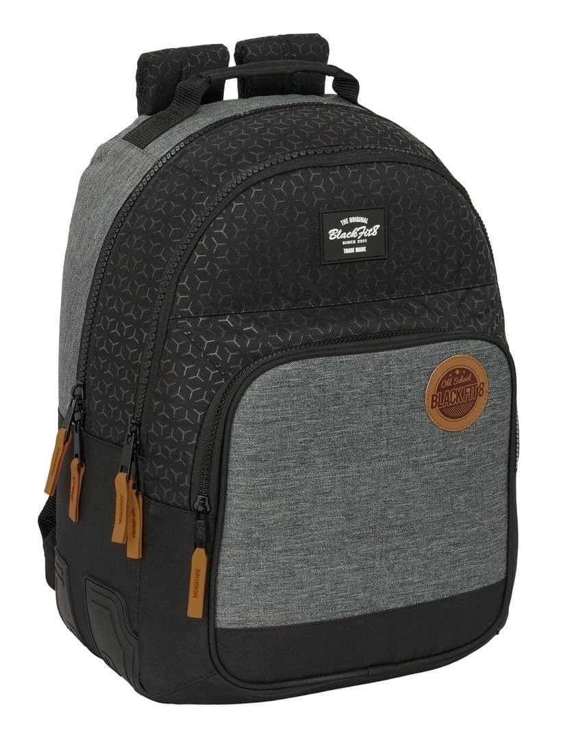 BLACKFIT8 OLD SCHOOL – Double Adaptable Trolley Backpack, Recyclable Fabric, Ide