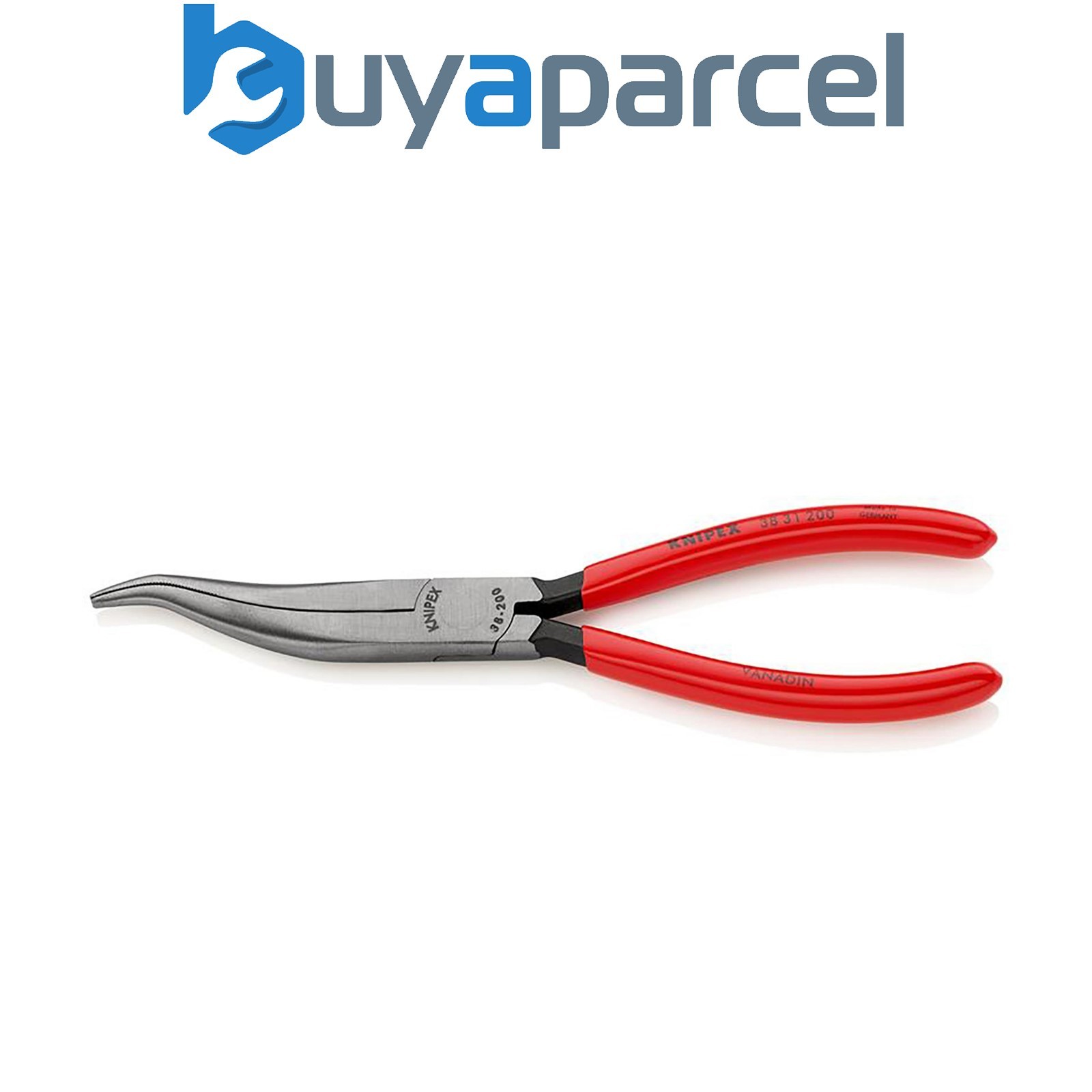 Draper 76812 KNIPEX 38 31 200 Mechanics' Bent Nose Pliers, 200mm
