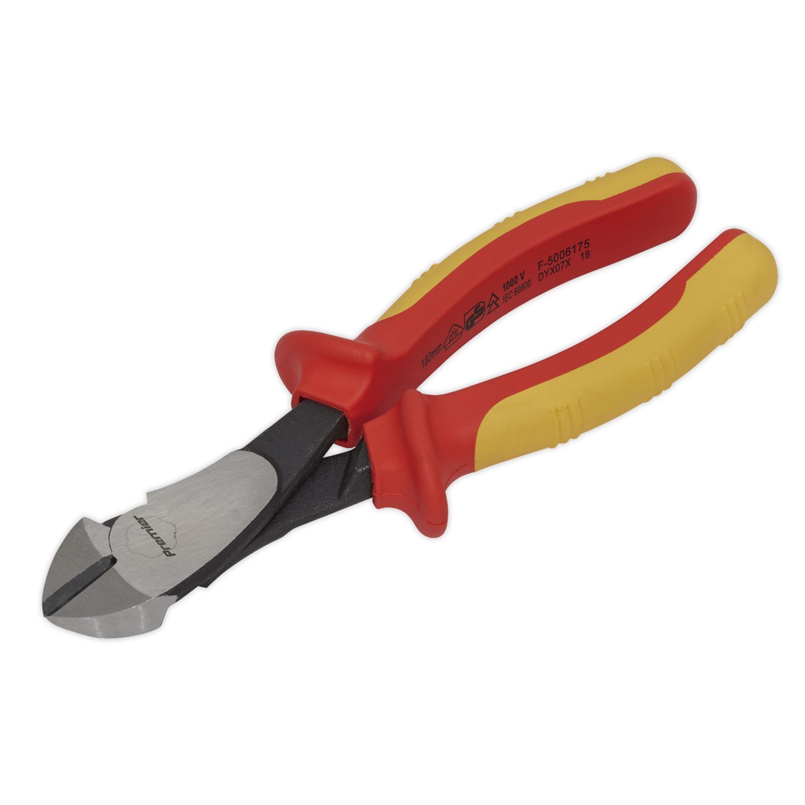 Sealey Side Cutters Heavy-Duty 180mm VDE Approved - AK83459