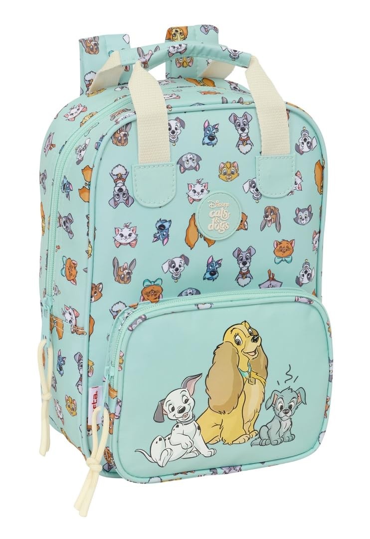 Safta CATS & DOGS – Children's Backpack, with Handles, Adaptable to Trolley, Ide