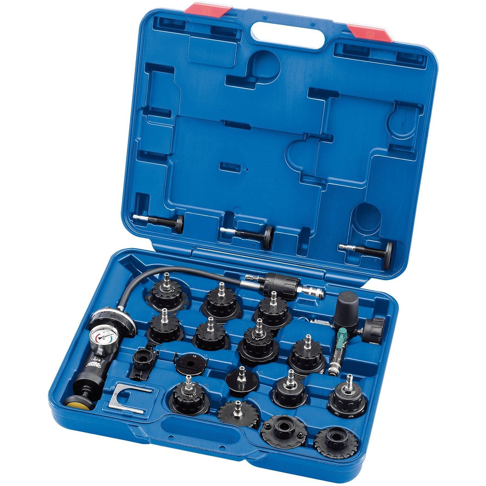 Draper 1x Expert 20 Piece Radiator Pressure Test Kit Professional Tool 14455